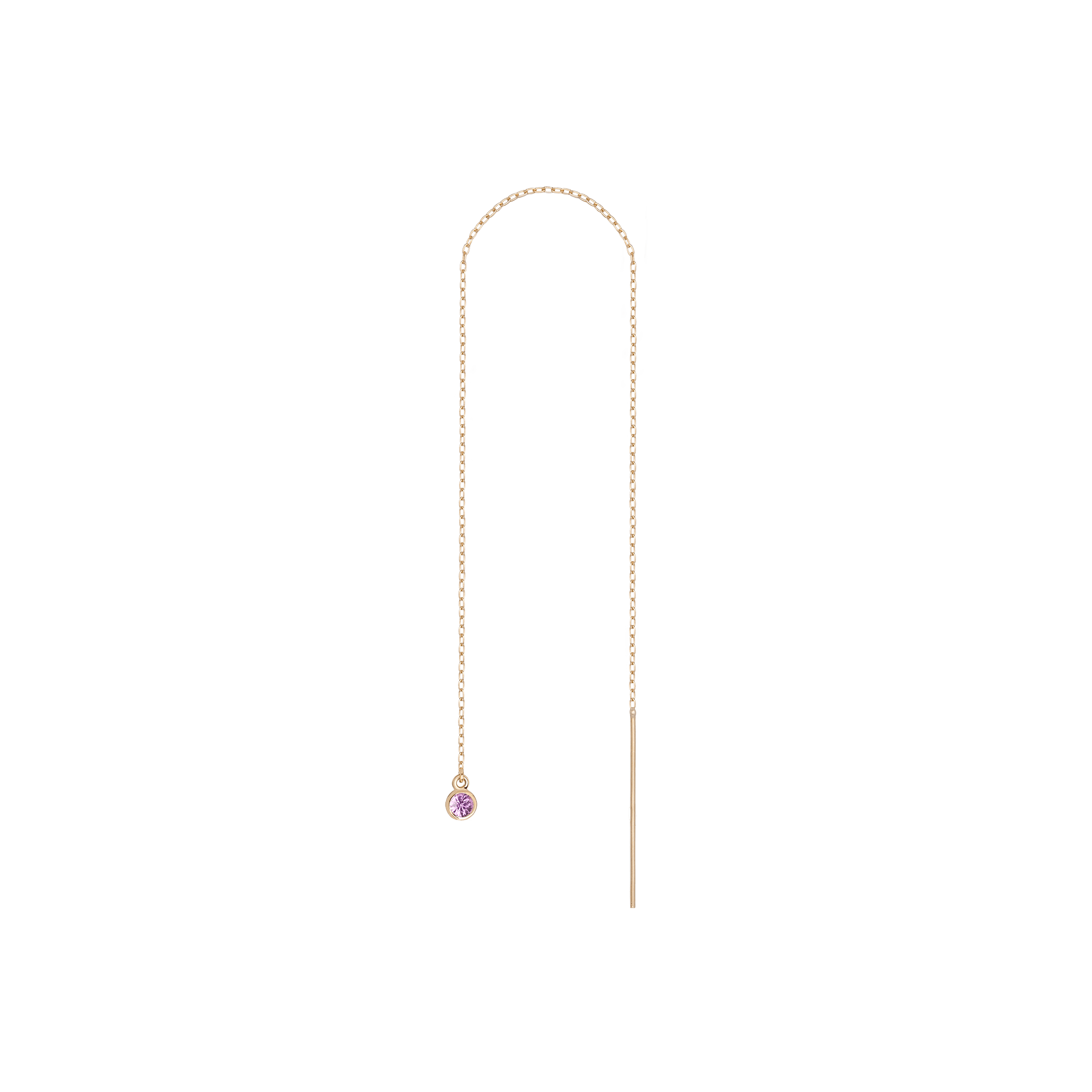 Birthstone Ear Chain Threader (Pair) - Image 22
