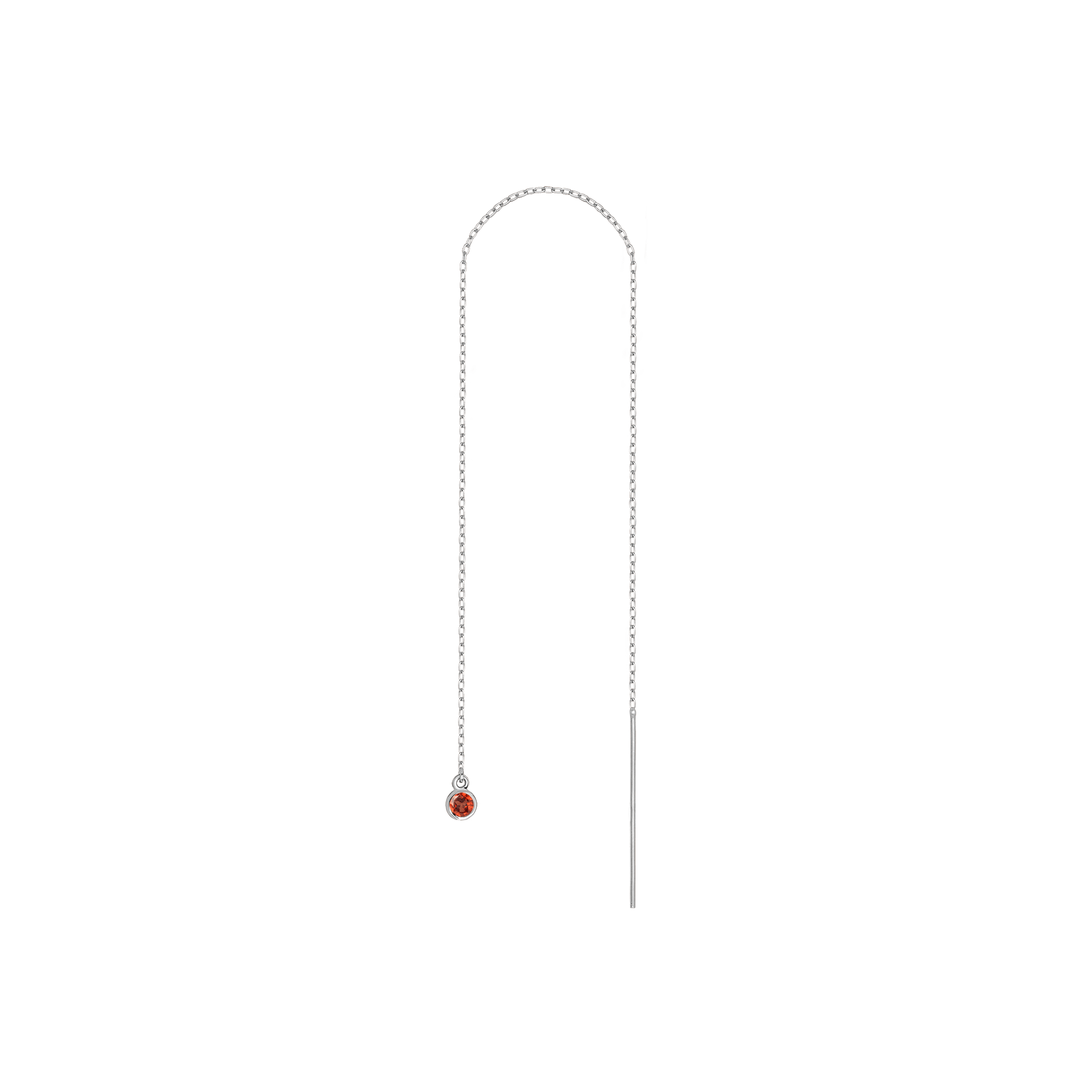 Birthstone Ear Chain Threader (Pair) - Image 36
