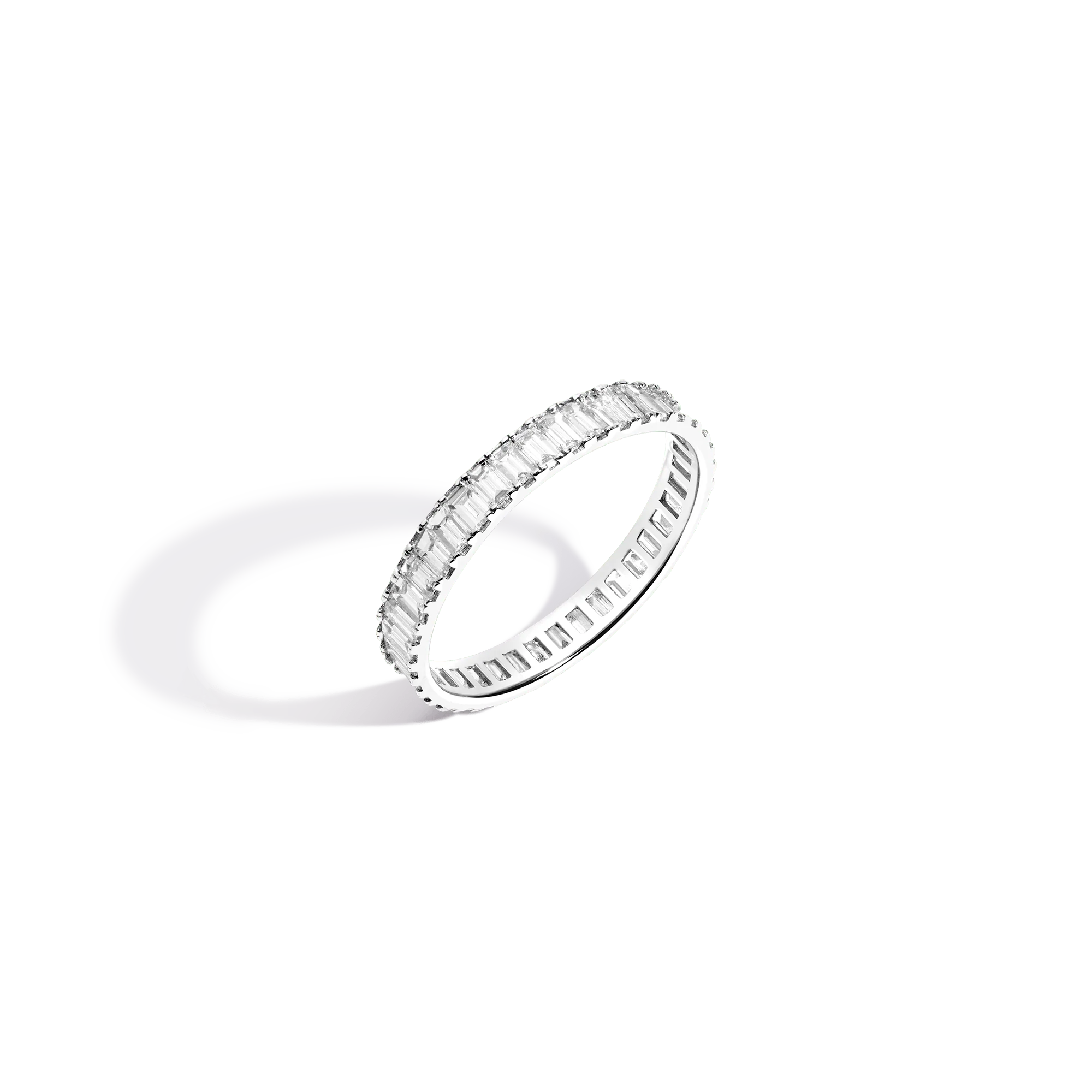 Bold Diamond Baguette Ring - Image 3