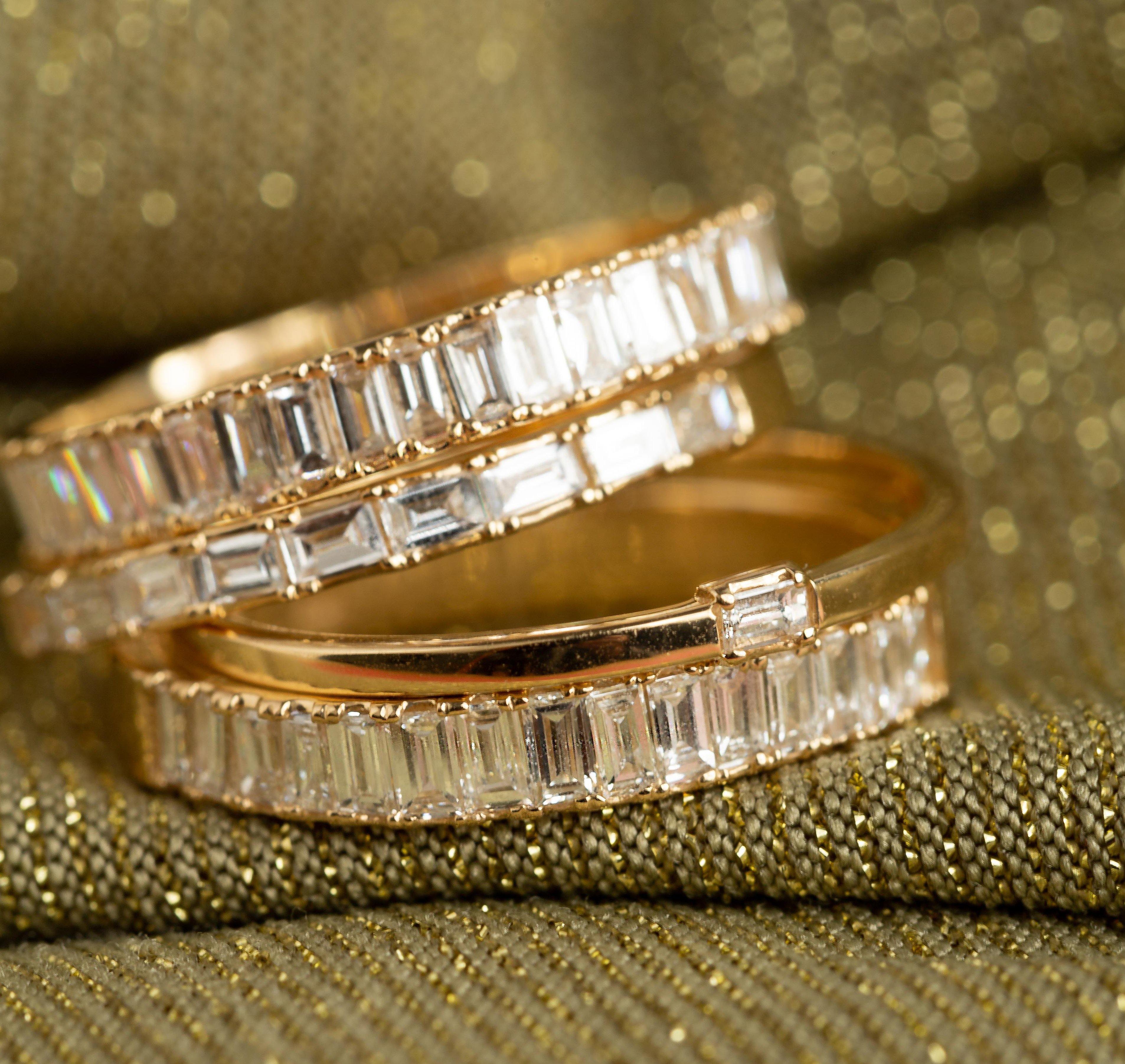 Bold Diamond Baguette Ring - Image 41