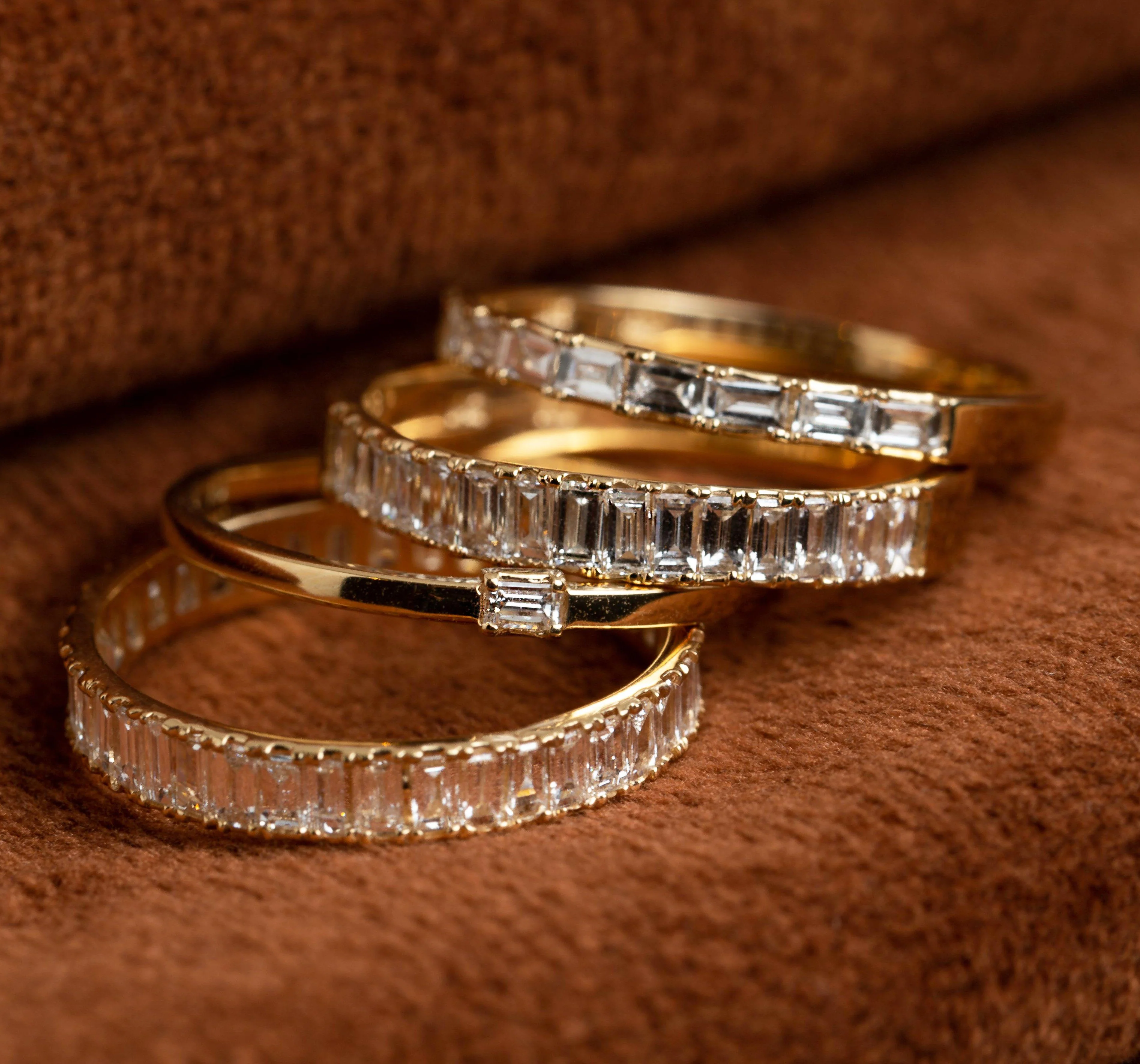 Bold Diamond Baguette Ring - Image 45