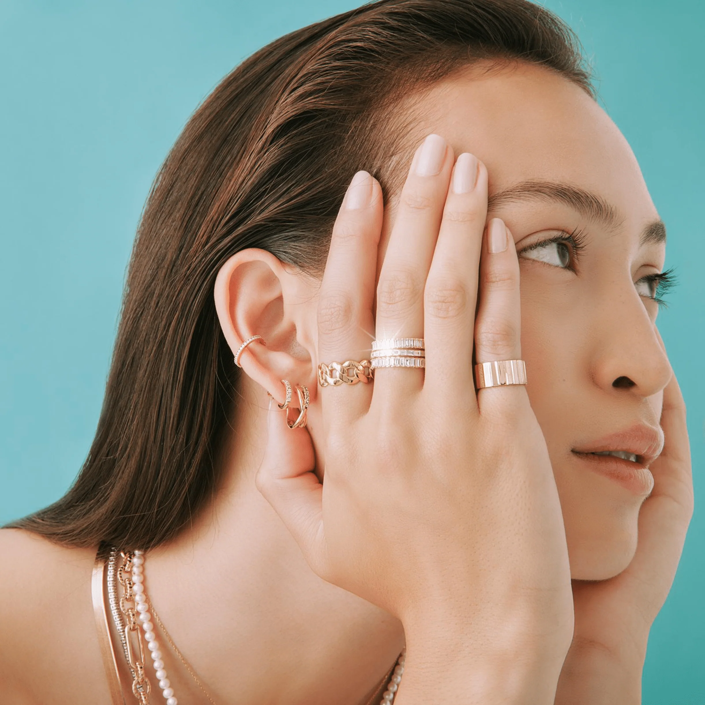 Bold Diamond Baguette Ring - Image 48
