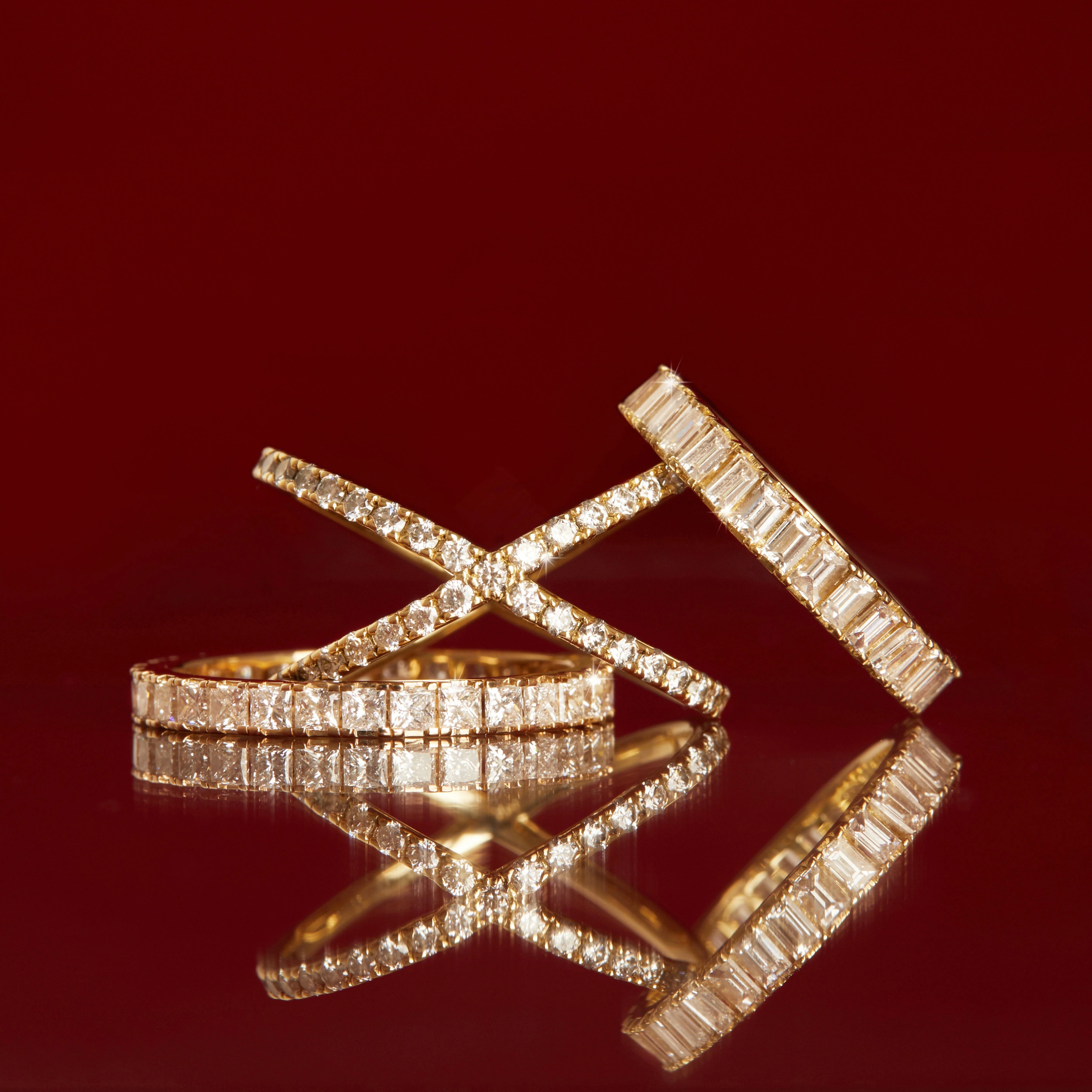 Bold Diamond Baguette Ring - Image 51