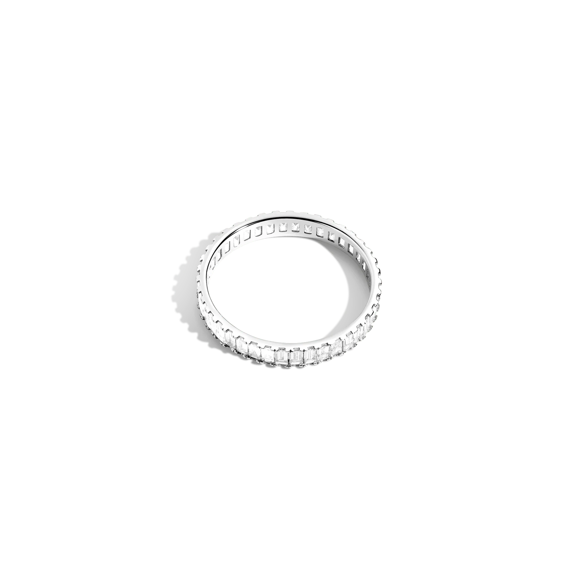 Bold Diamond Baguette Ring - Image 6