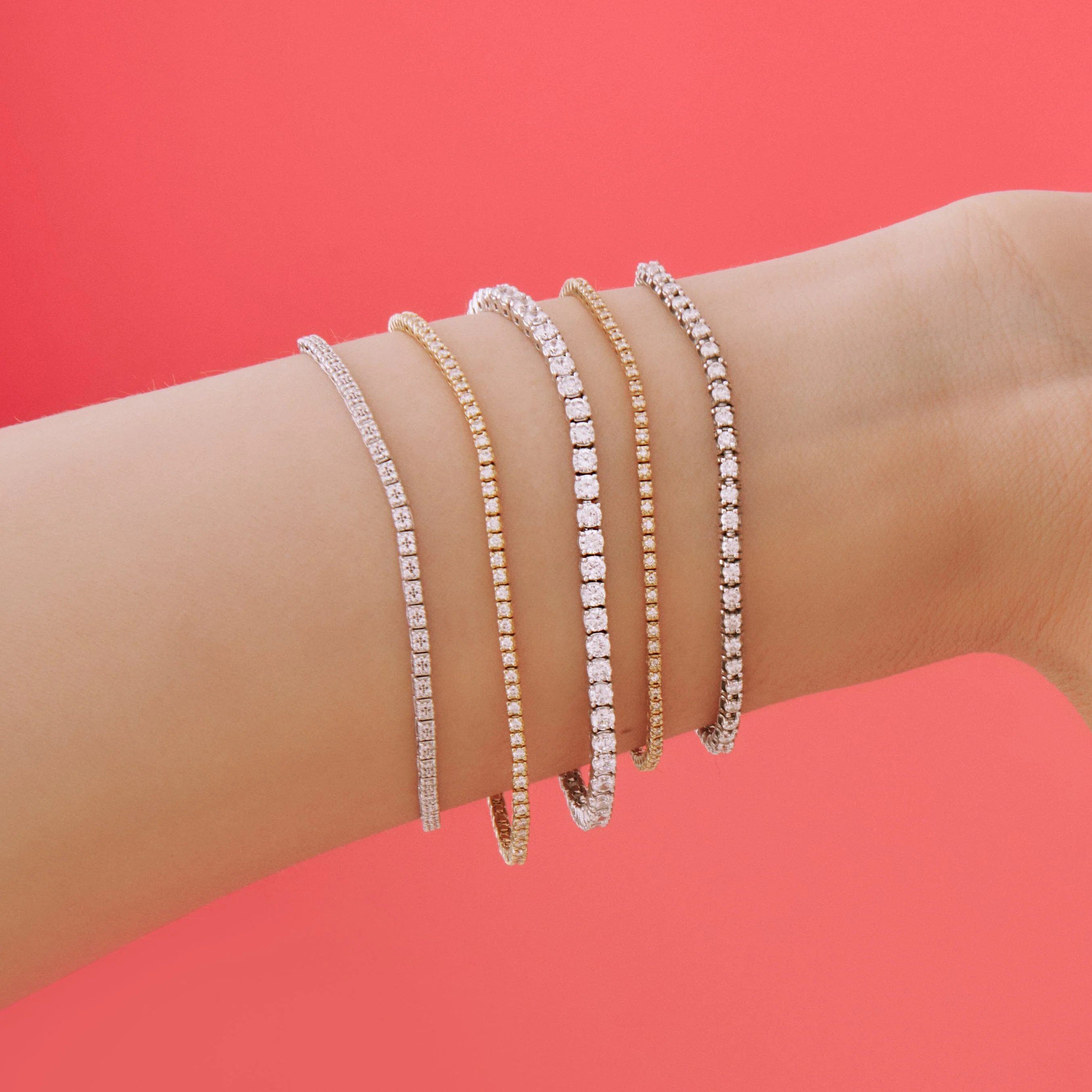 Classic Diamond Tennis Bracelet - Image 86