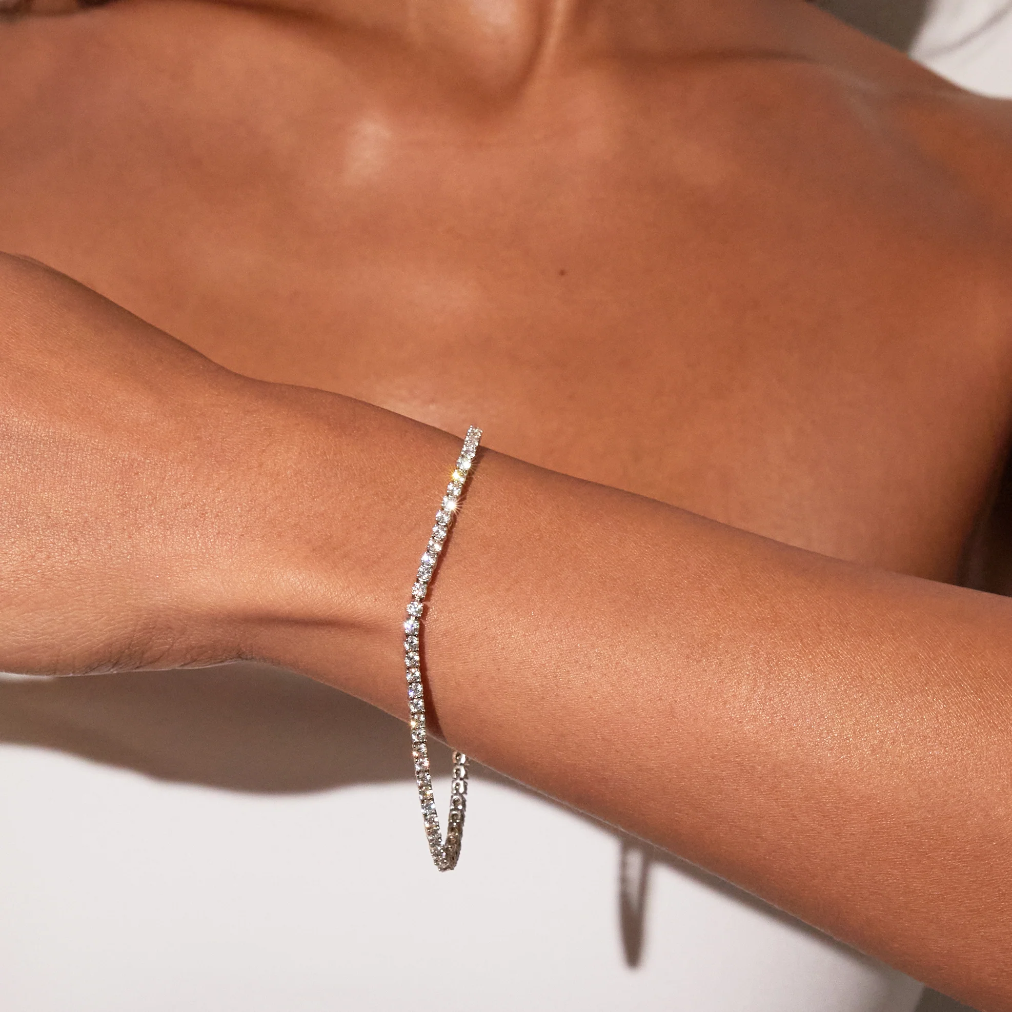 Classic Lab Grown Diamond Tennis Bracelet - Image 159