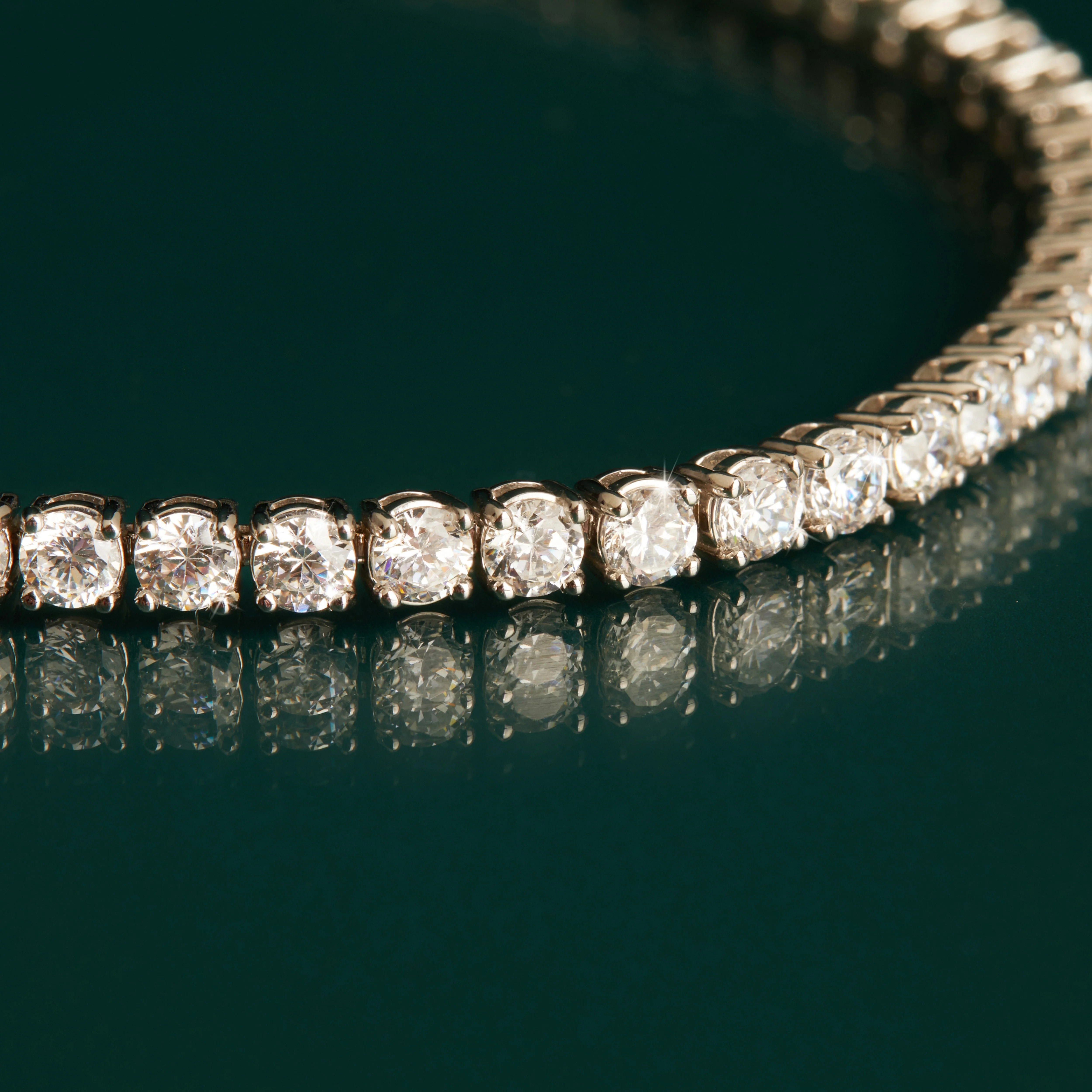 Classic Lab Grown Diamond Tennis Bracelet - Image 51