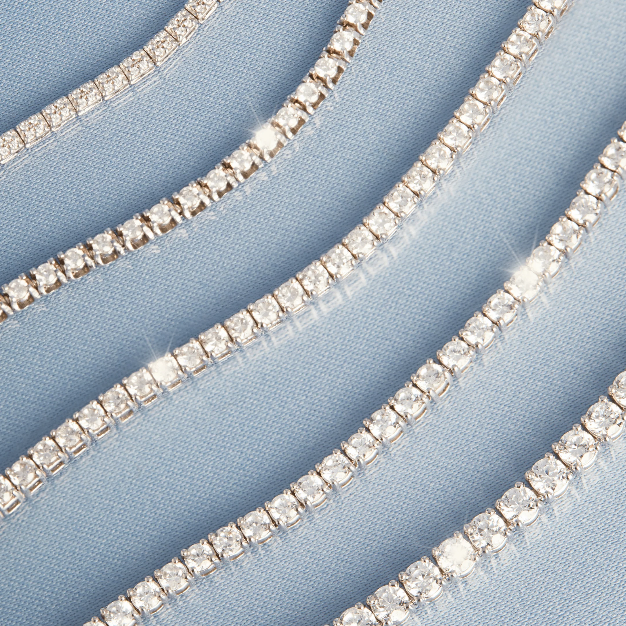 Classic Lab Grown Diamond Tennis Bracelet - Image 53