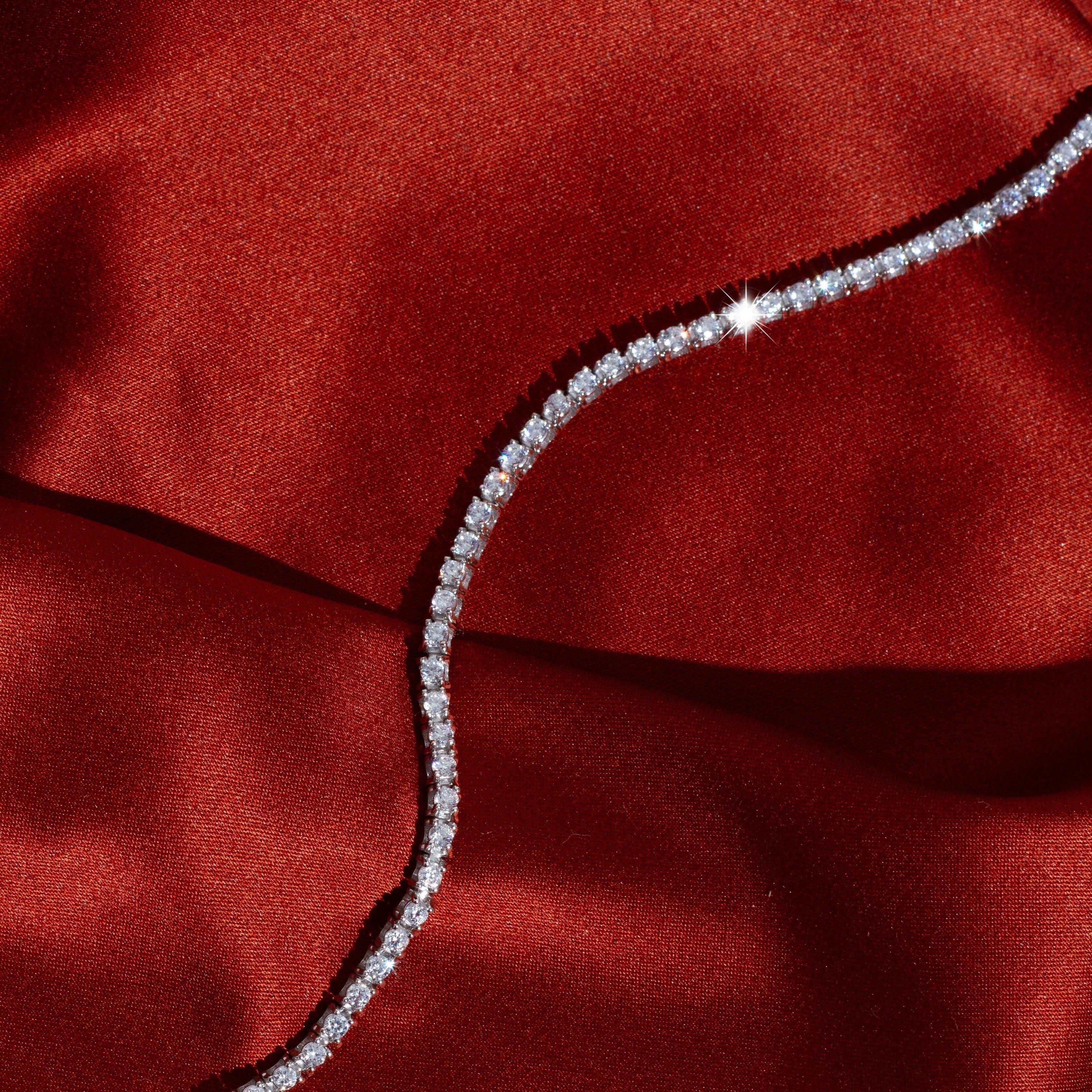 Classic Lab Grown Diamond Tennis Bracelet - Image 54