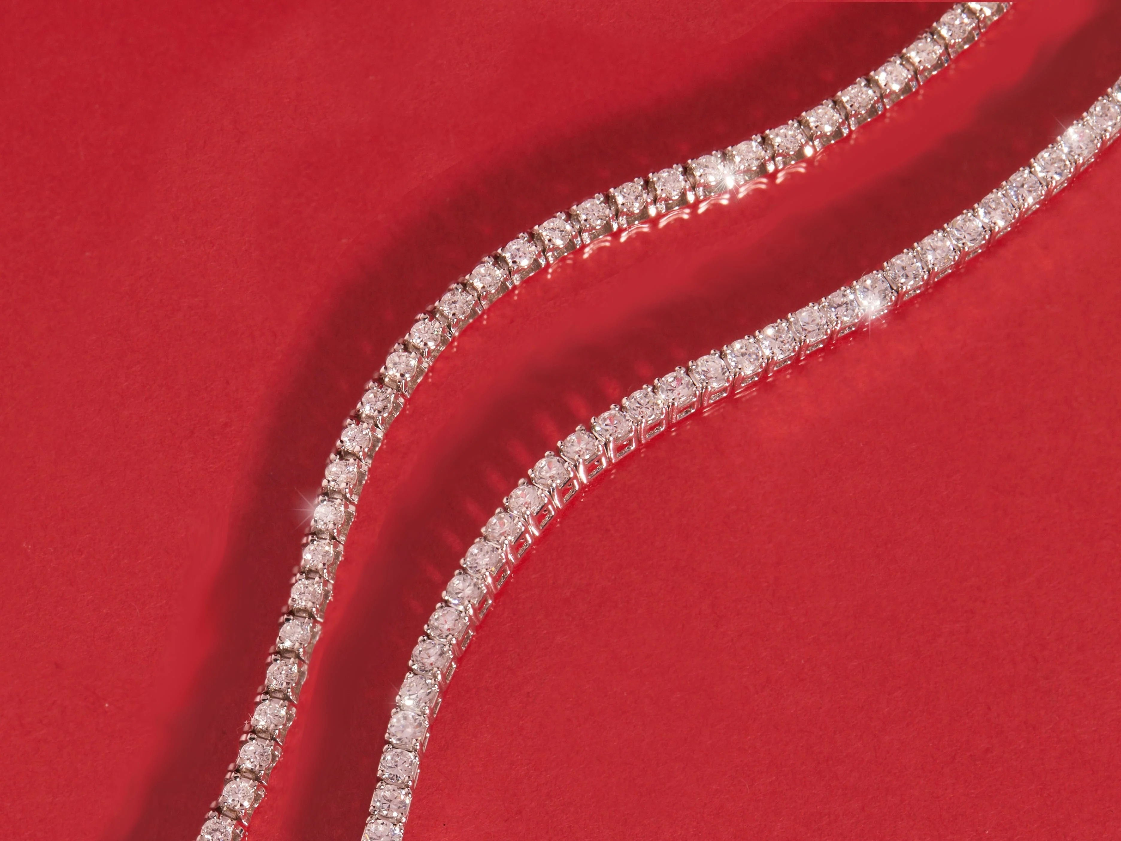 Classic Lab Grown Diamond Tennis Bracelet - Image 56