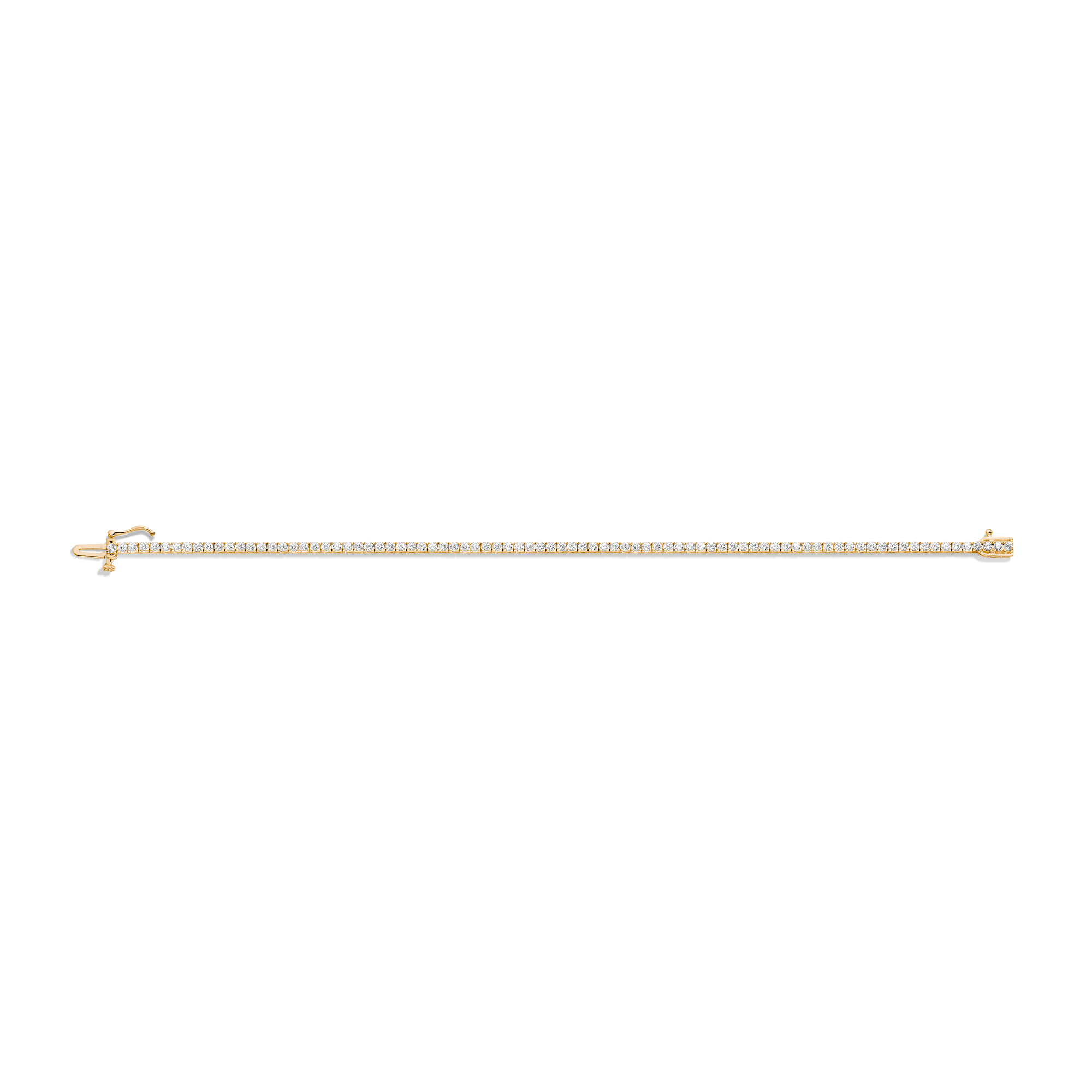 Classic Lab Grown Diamond Tennis Bracelet - 2ct - Image 5