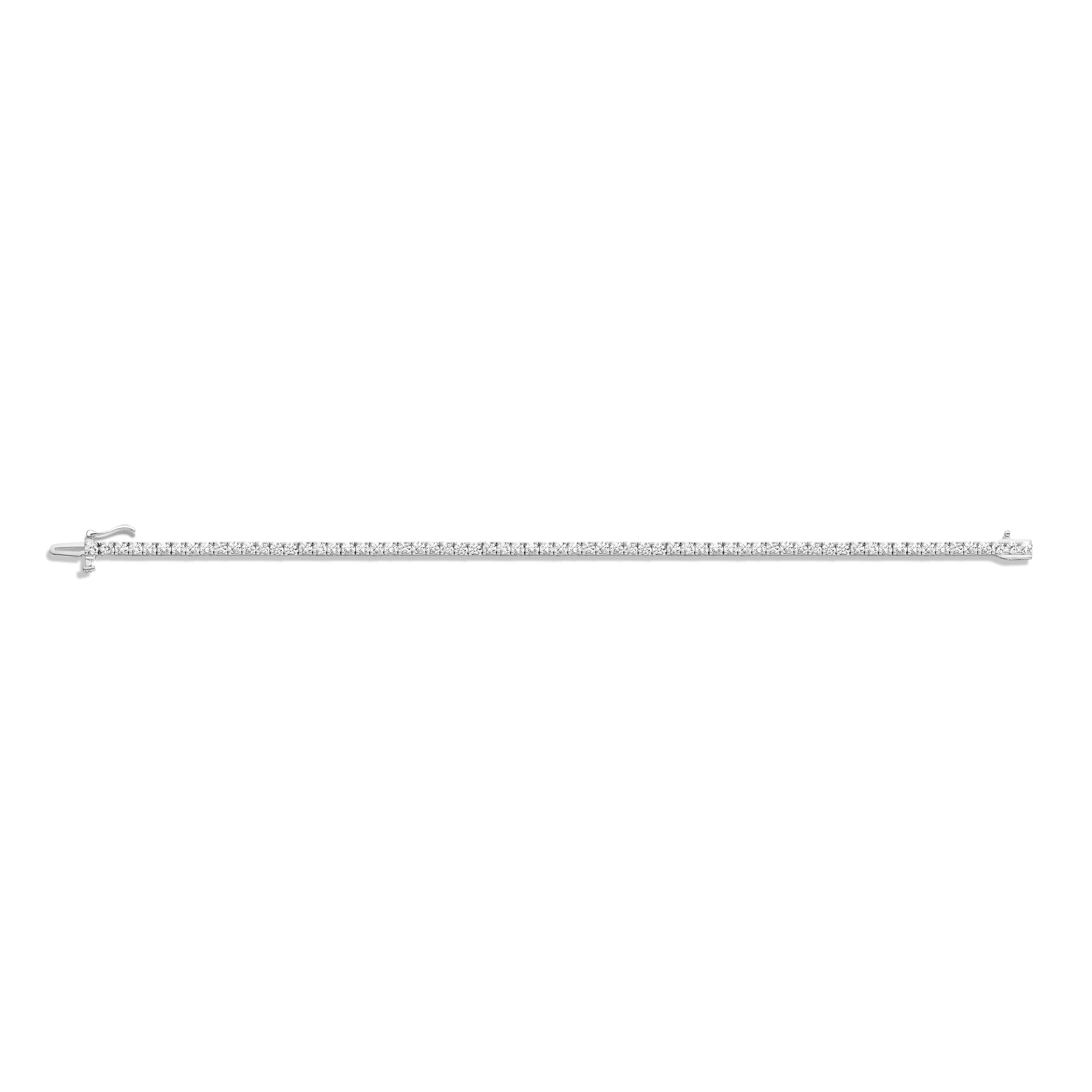 Classic Lab Grown Diamond Tennis Bracelet - 3ct - Image 4