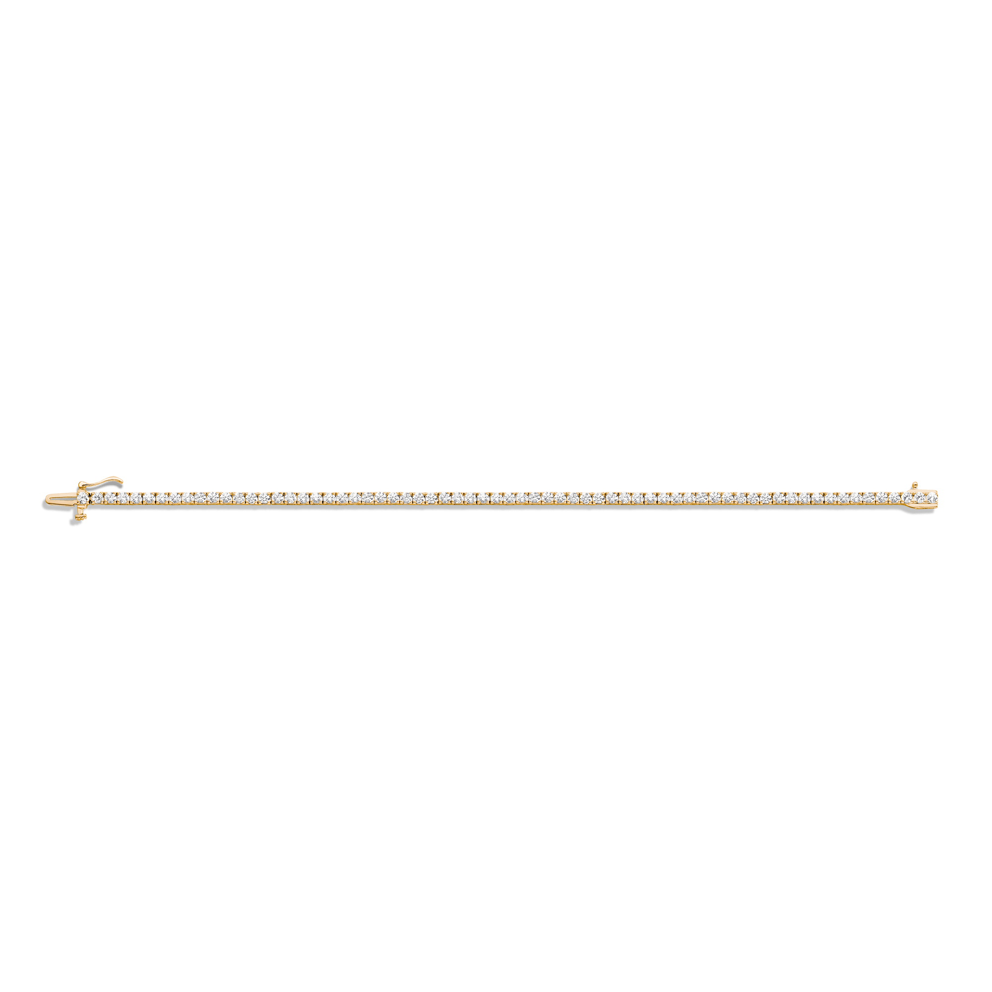 Classic Lab Grown Diamond Tennis Bracelet - 3ct - Image 5