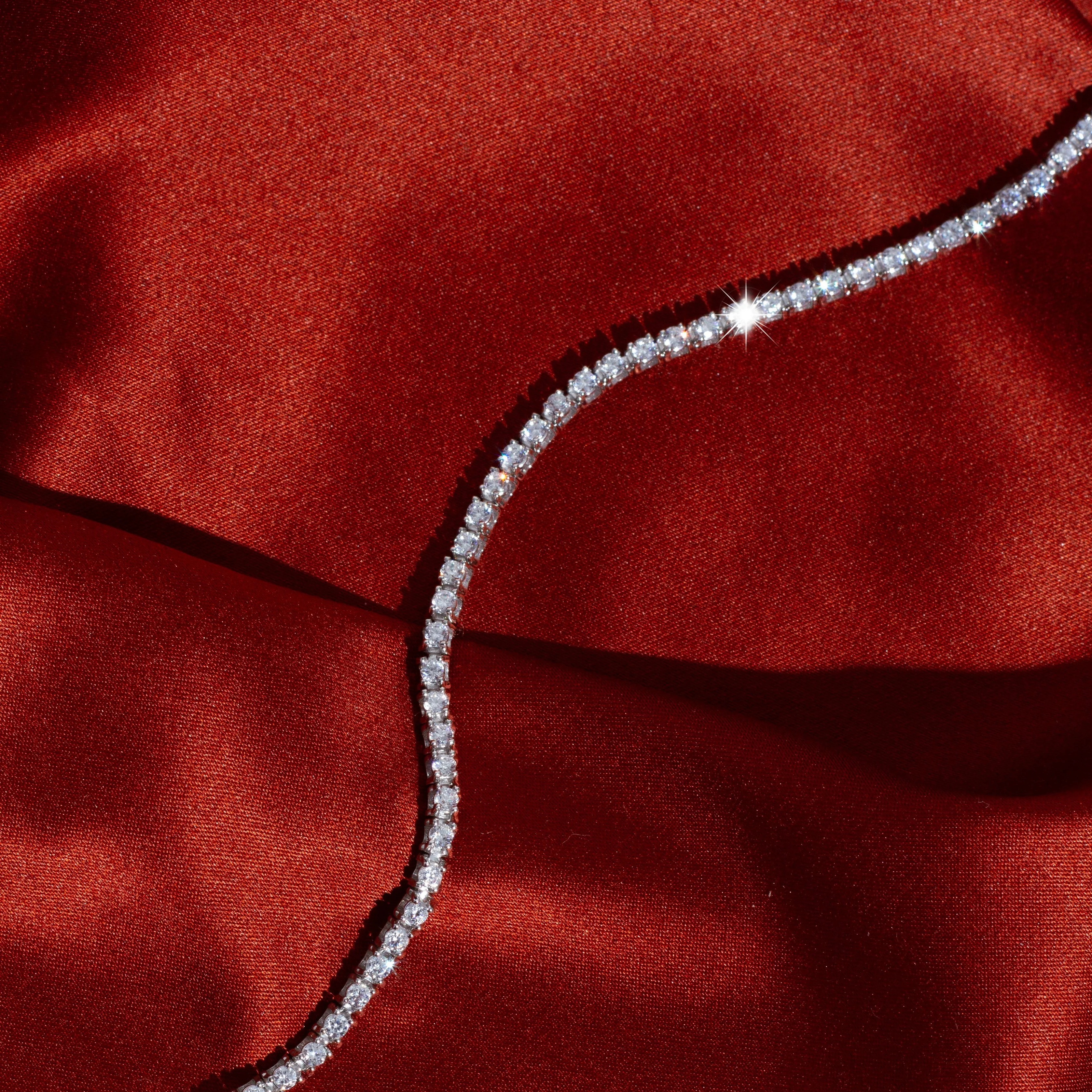 Classic Diamond Tennis Bracelet - 2ct - Image 14