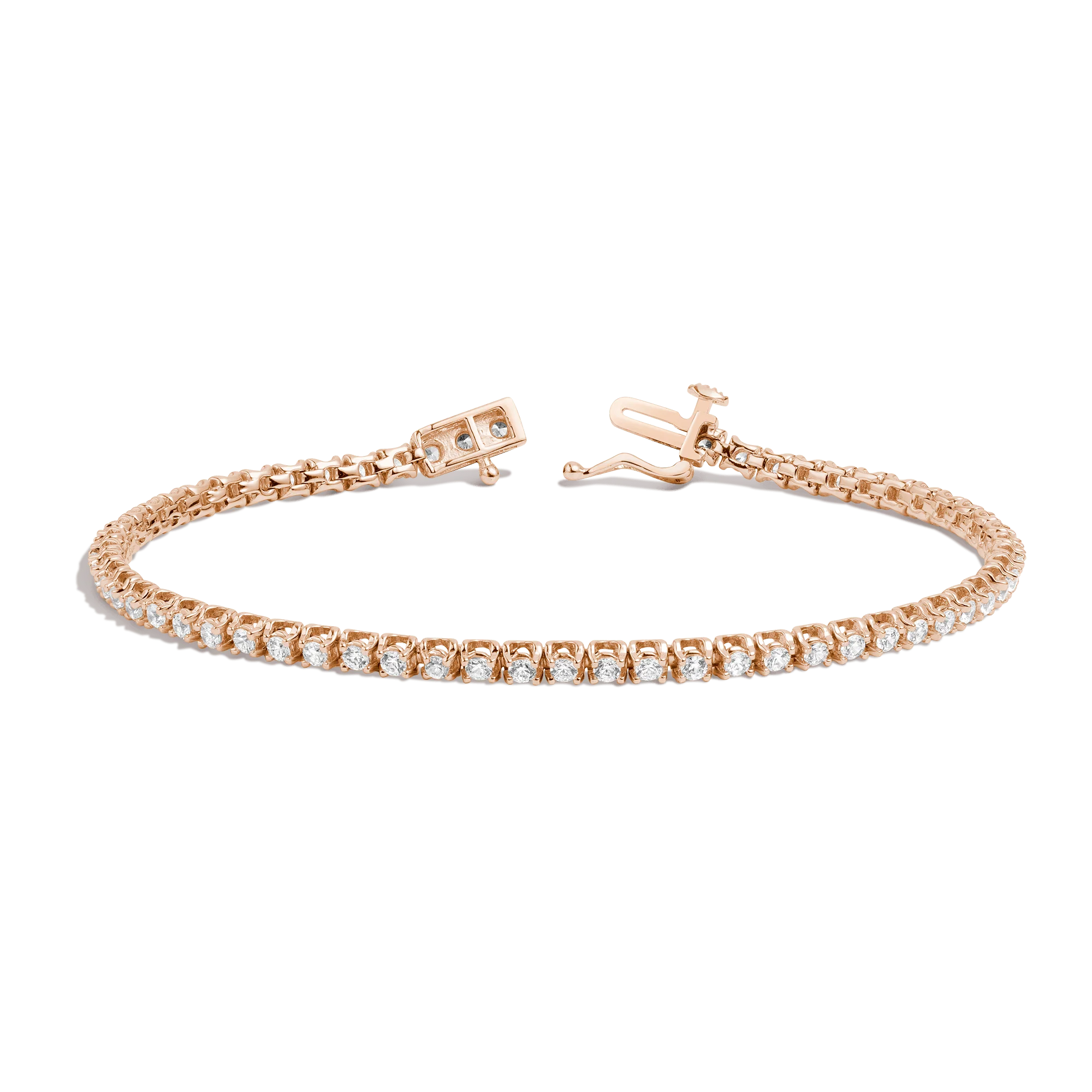 Classic Diamond Tennis Bracelet - 2ct - Image 3