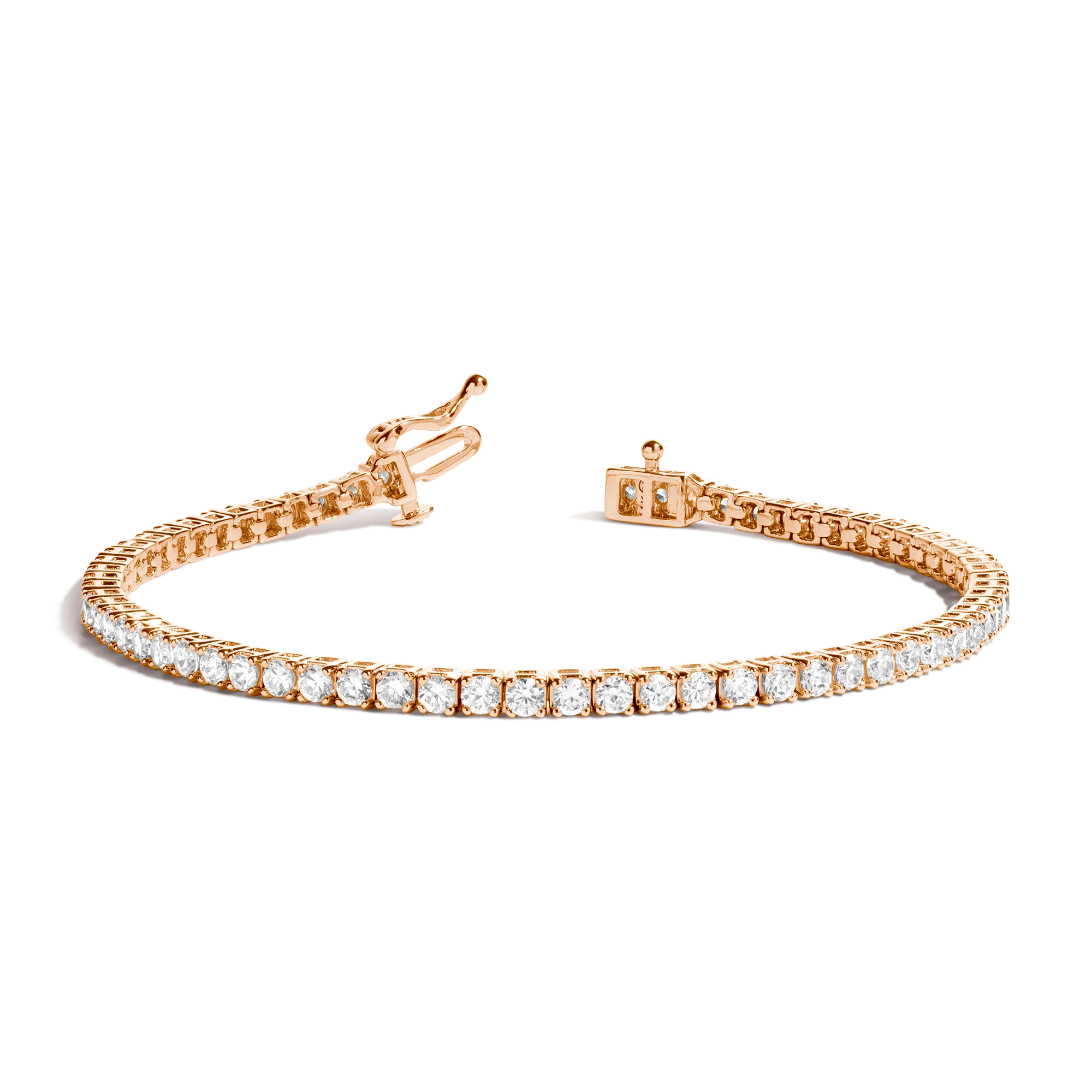Classic Diamond Tennis Bracelet - 3ct - Image 3