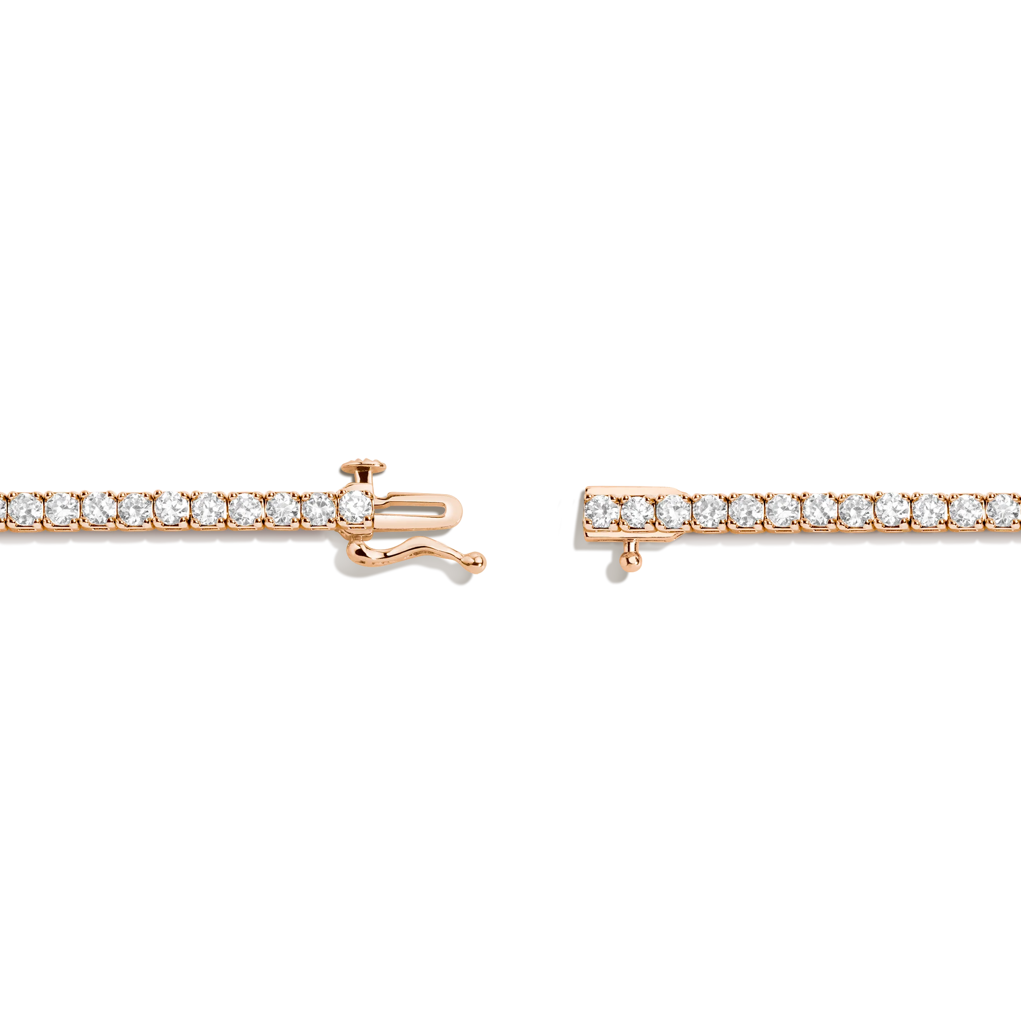 Classic Diamond Tennis Necklace - Image 10