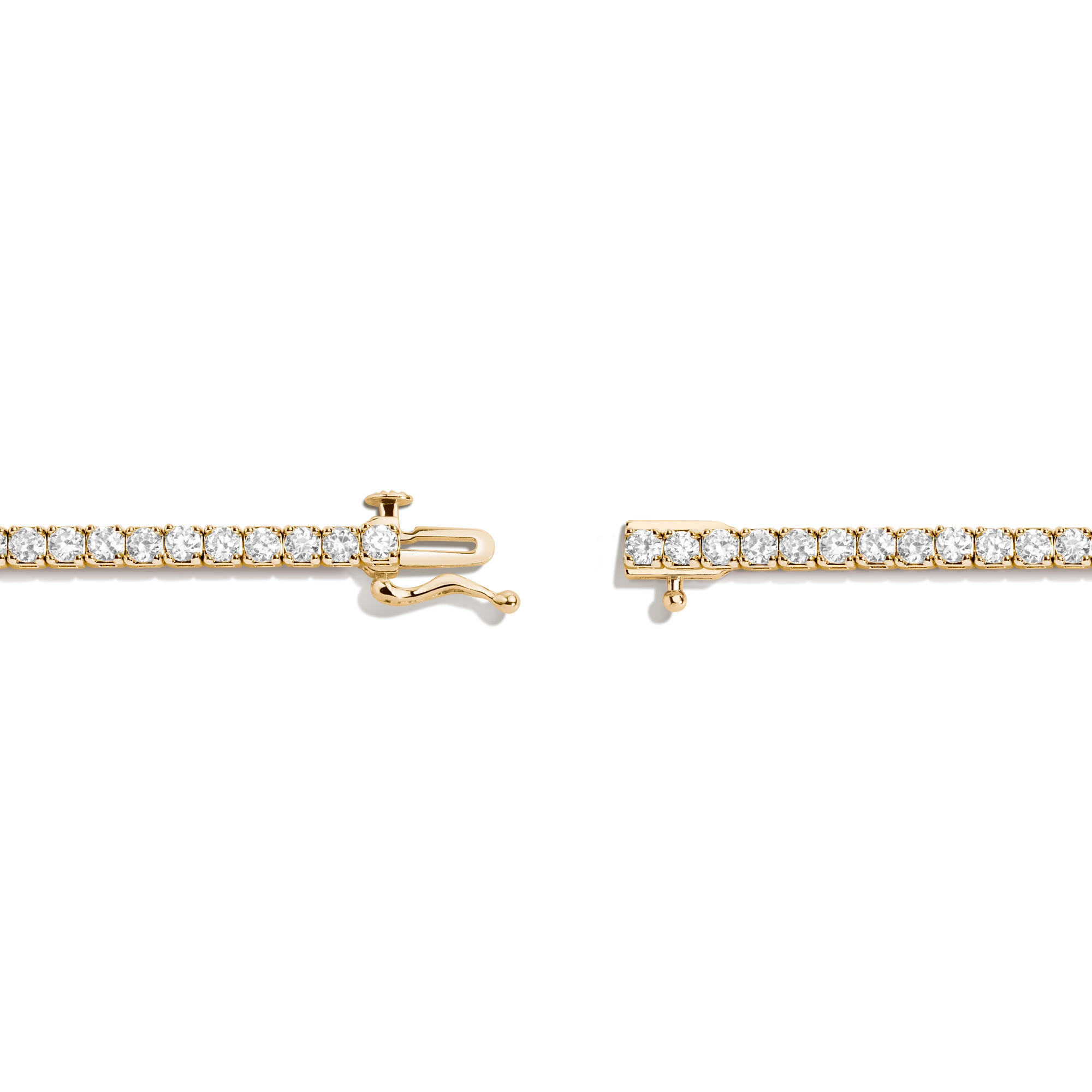 Classic Diamond Tennis Necklace - Image 9