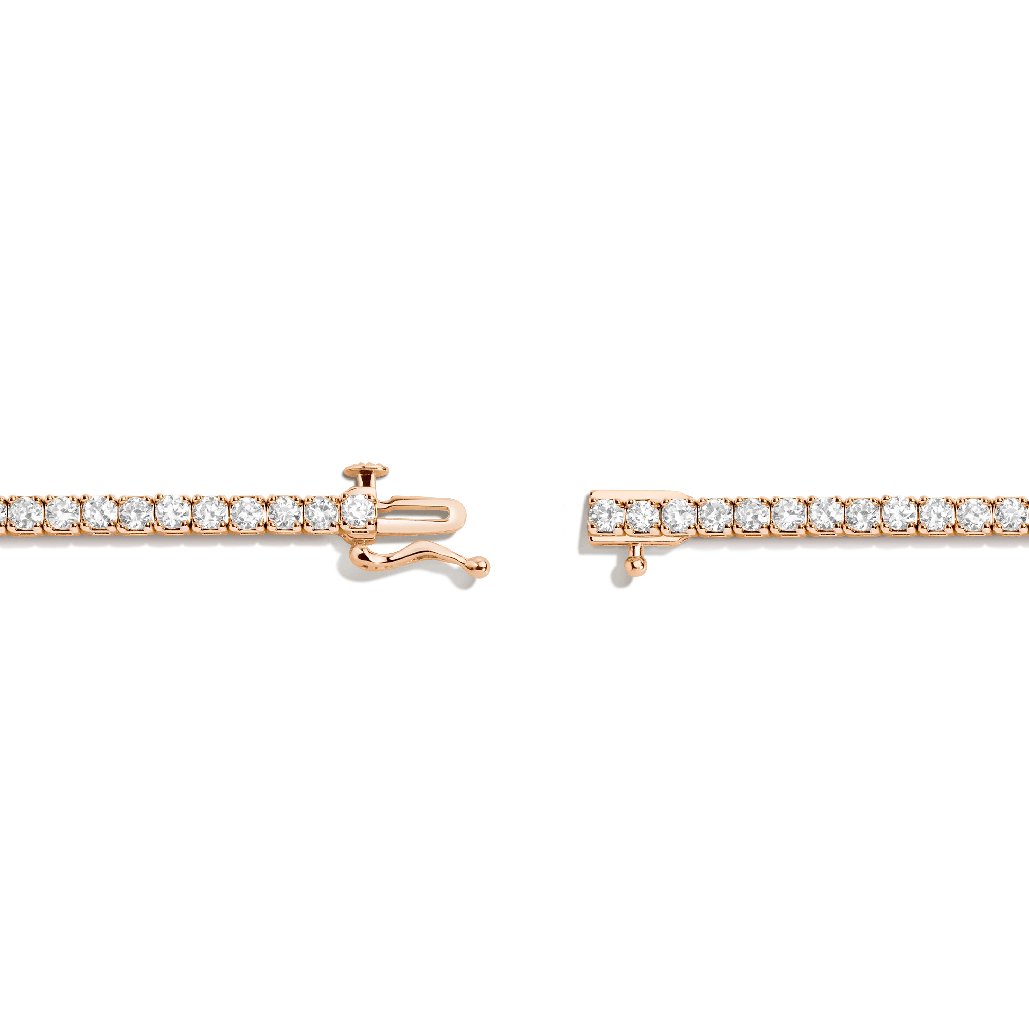 Classic Lab Grown Diamond Tennis Necklace - Image 10
