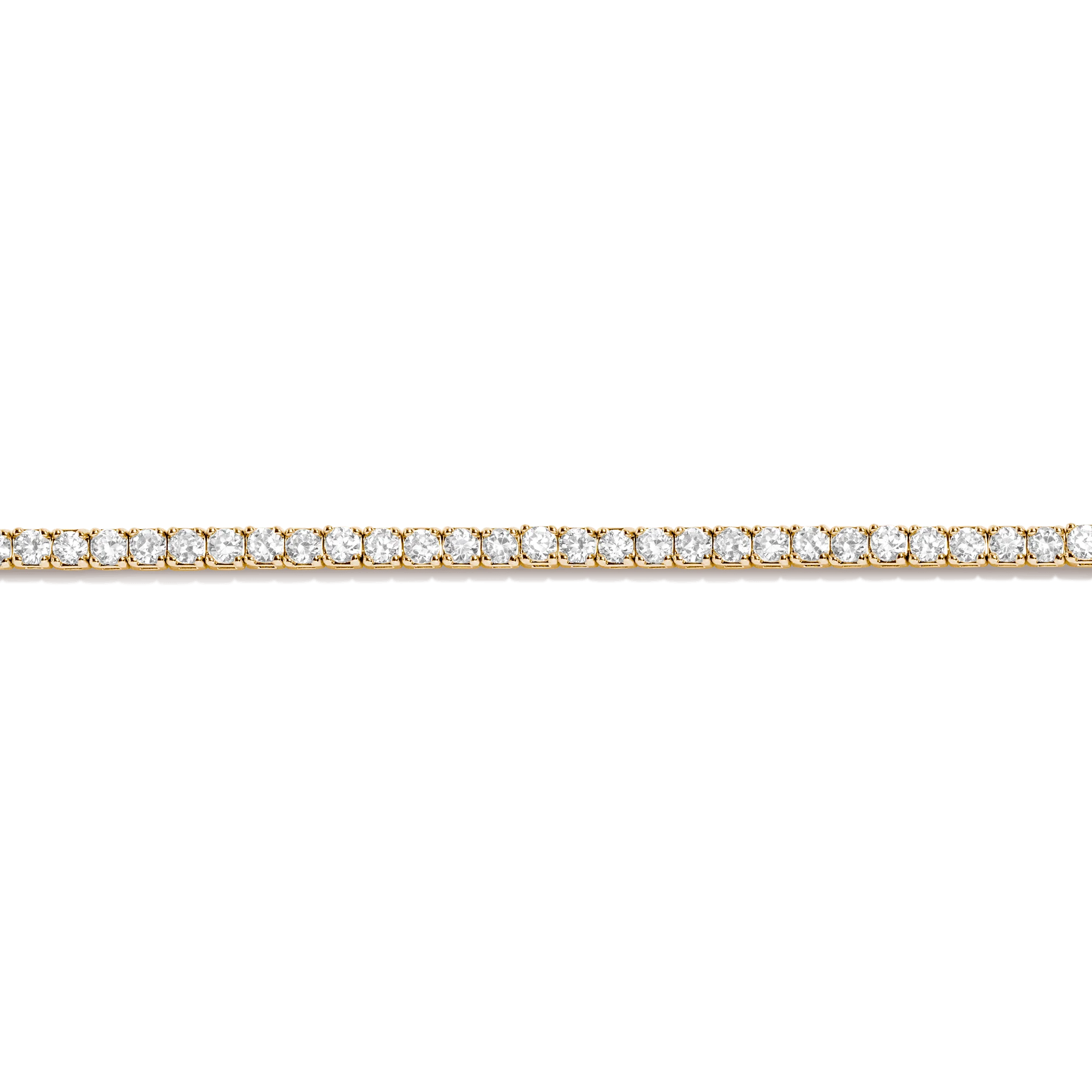 Classic Lab Grown Diamond Tennis Necklace - Image 6