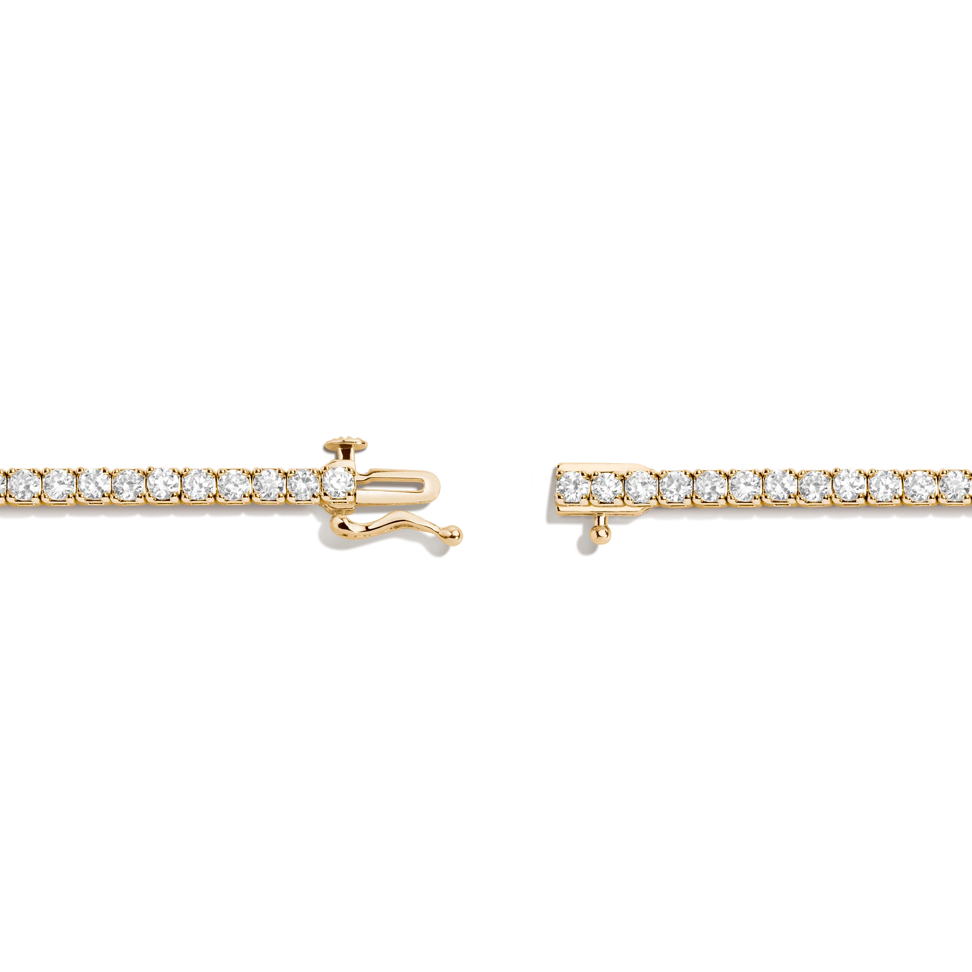 Classic Lab Grown Diamond Tennis Necklace - Image 9