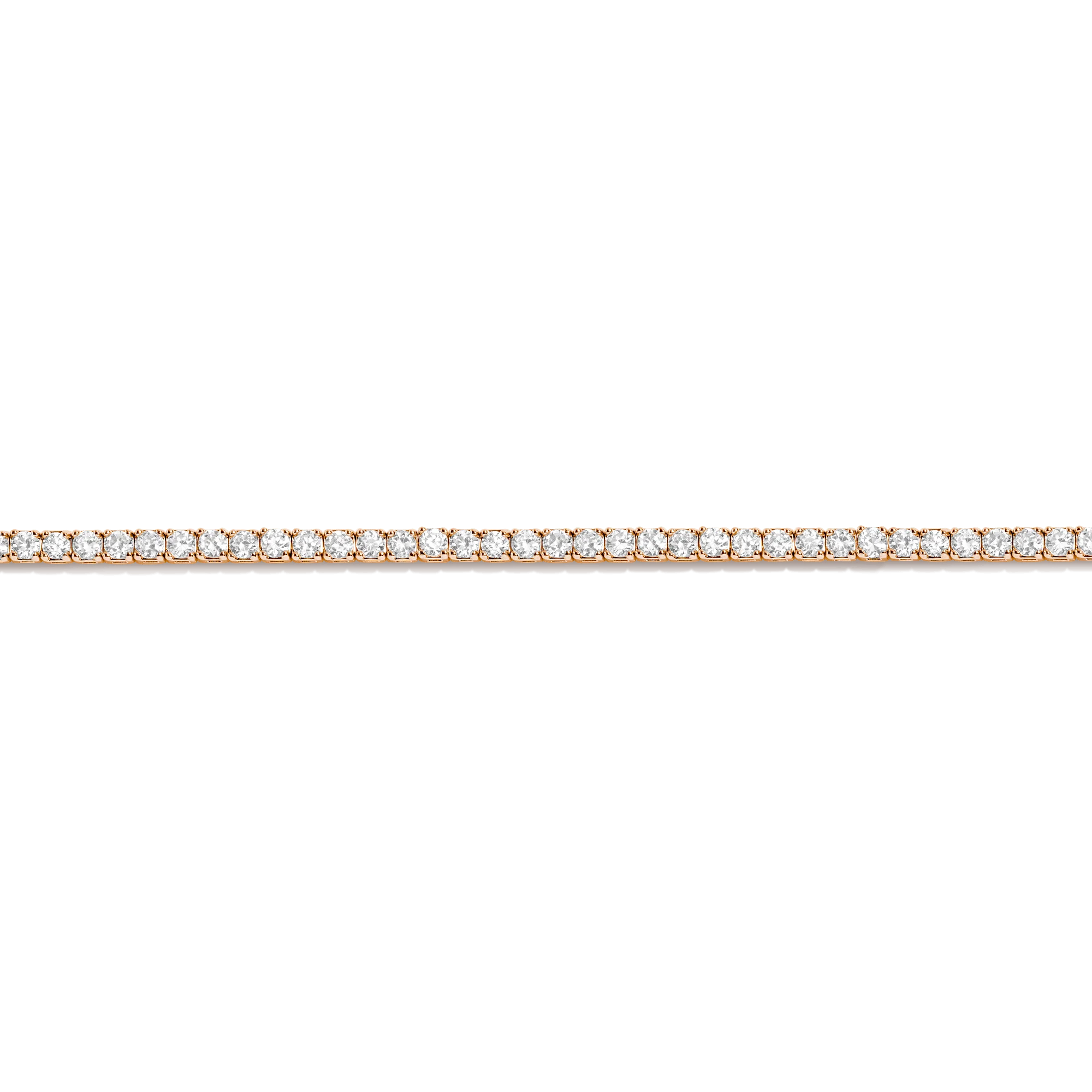 Classic Diamond Tennis Necklace - 5ct (Large) - Image 5