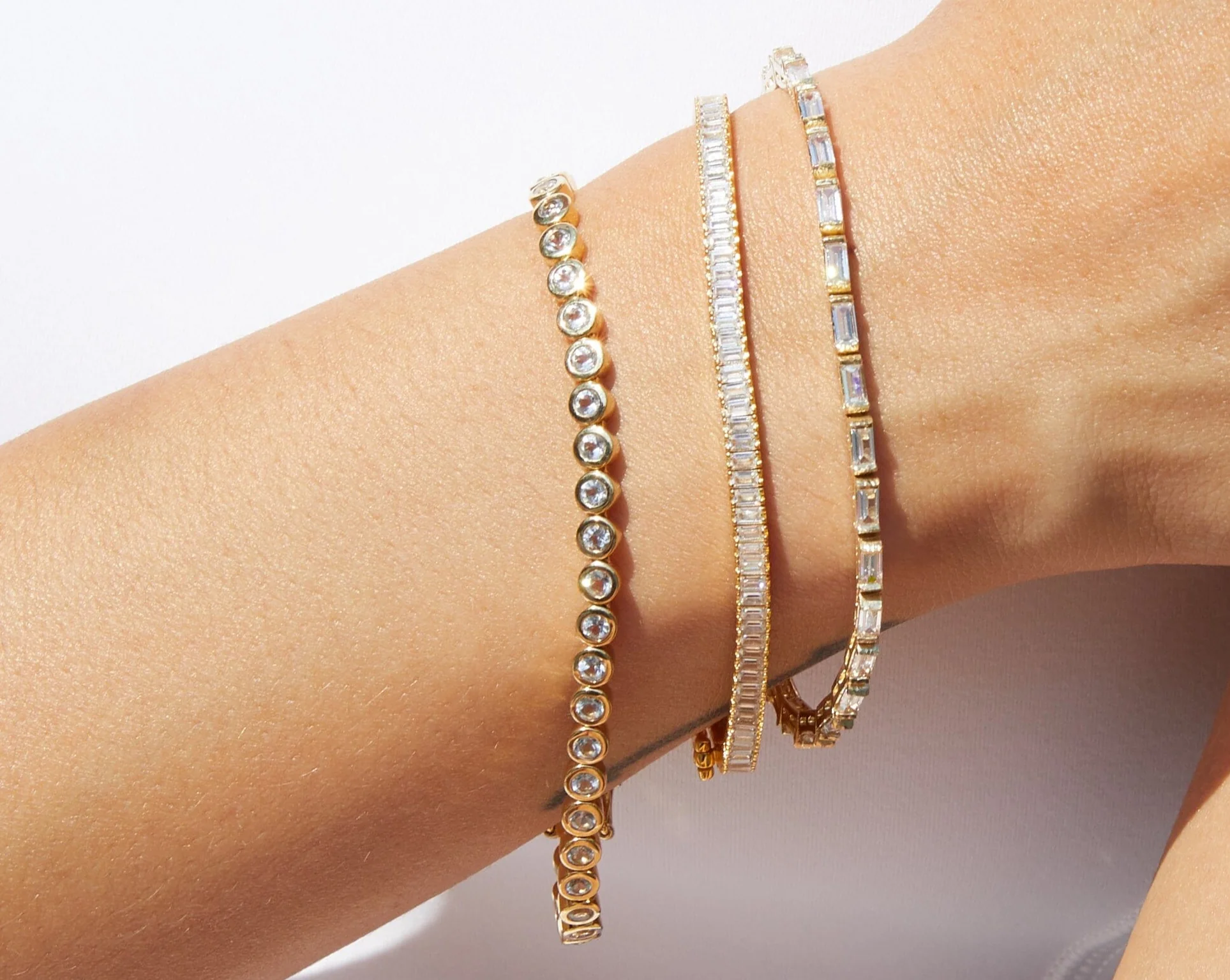 Diamond Bezel Tennis Bracelet - Image 14