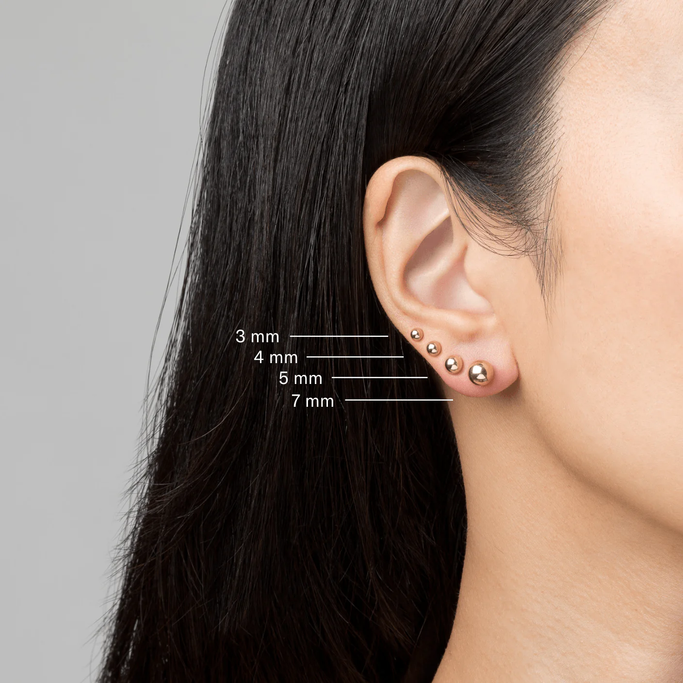 Gold Ball Studs - Image 46