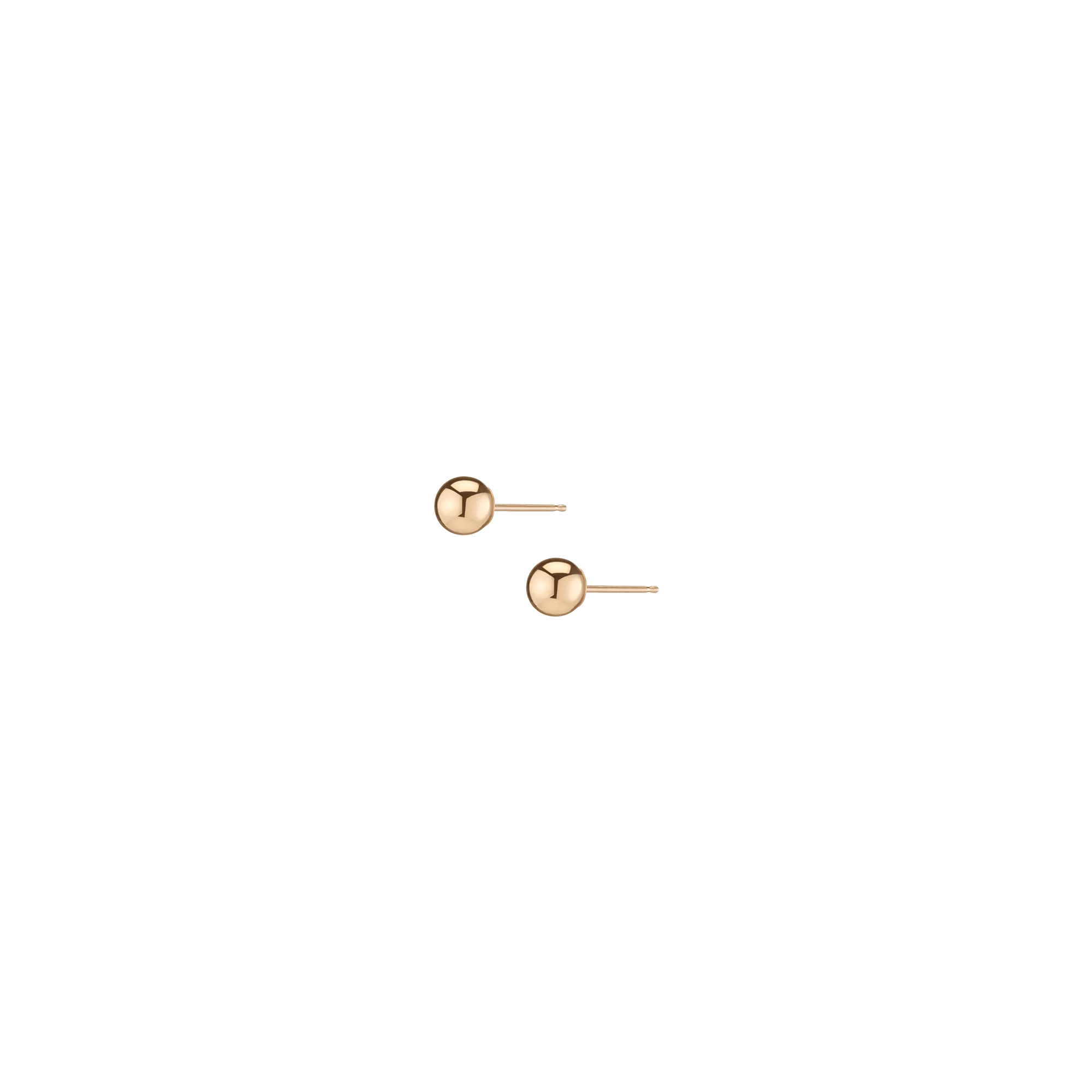 Gold Ball Studs 5mm - Image 4