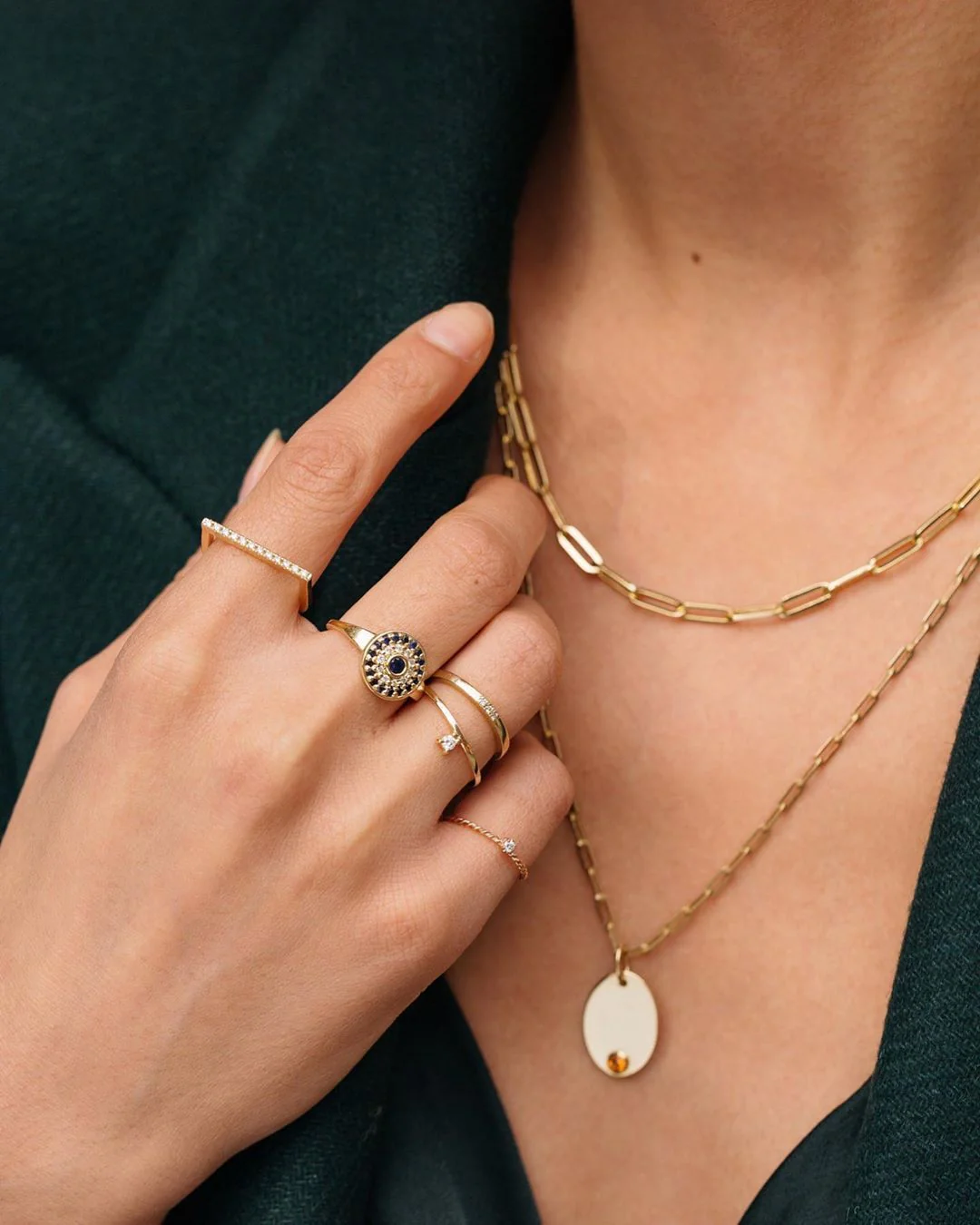 Large Paperclip Chain Necklace - Image 16