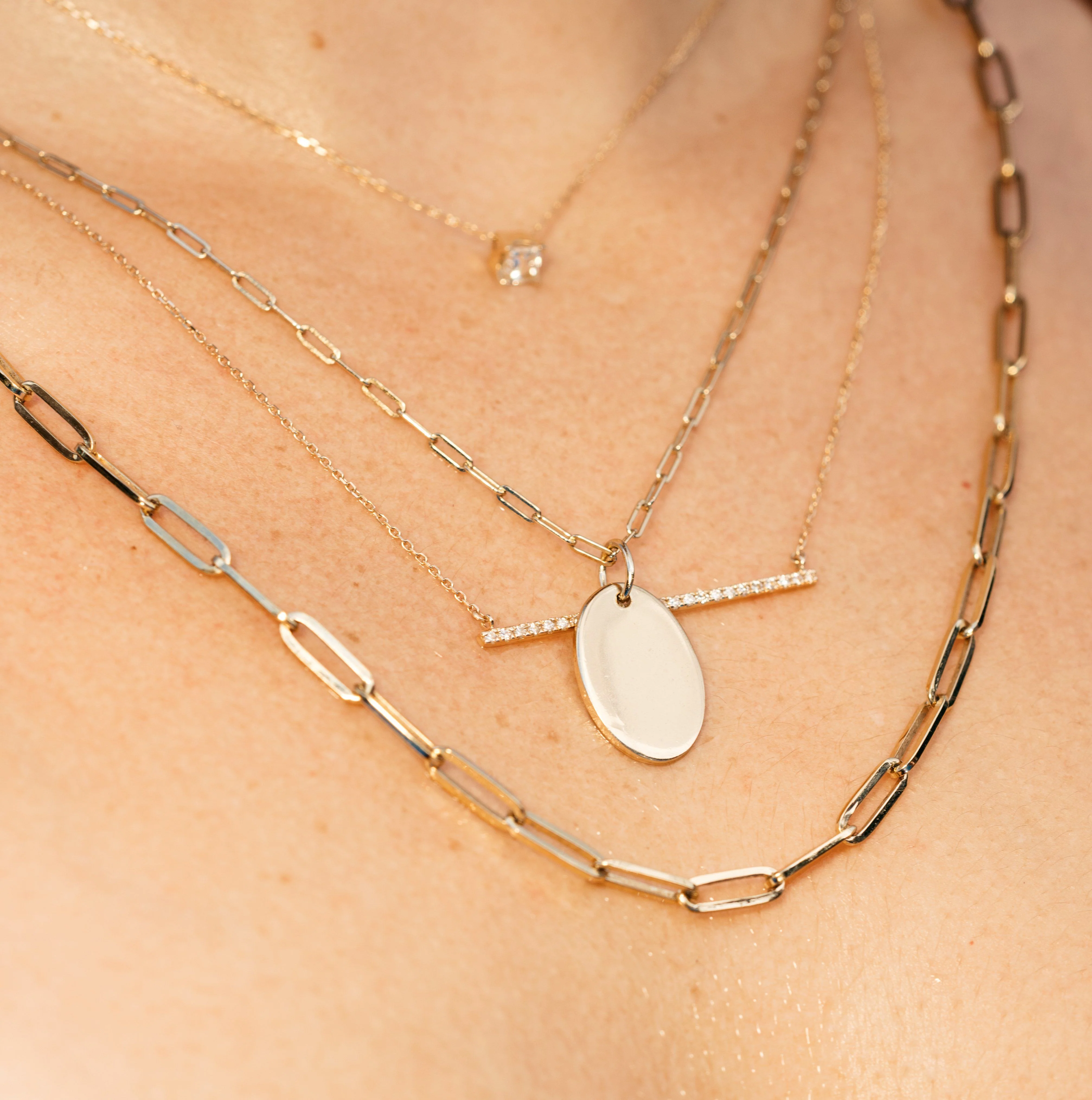 Large Paperclip Chain Necklace - Image 17