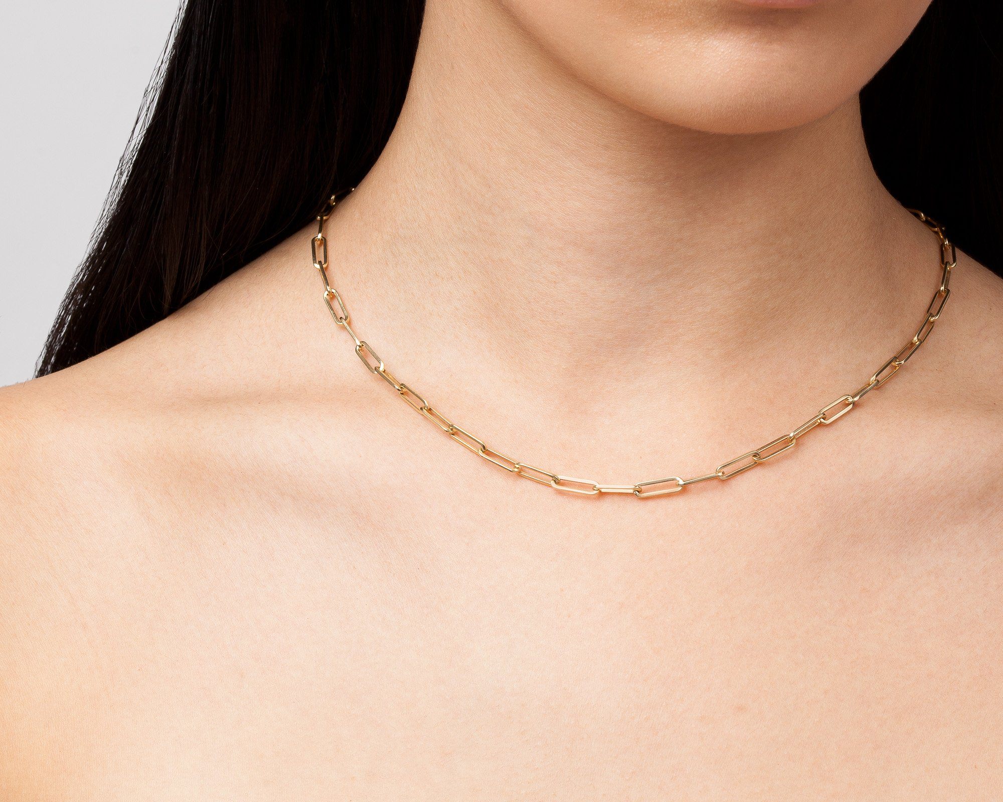 Large Paperclip Chain Necklace - Image 25