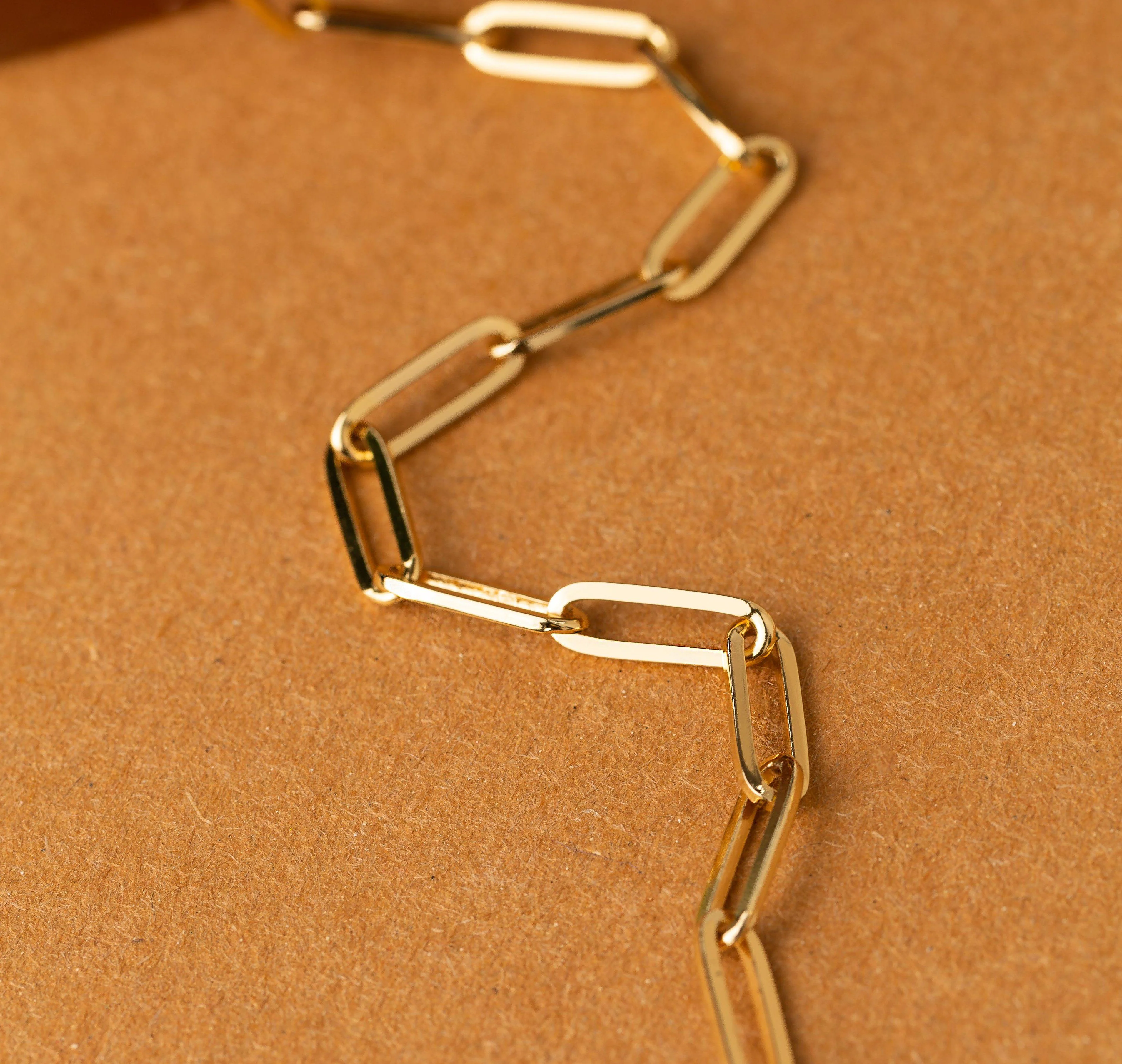 Large Paperclip Chain Necklace - Image 6