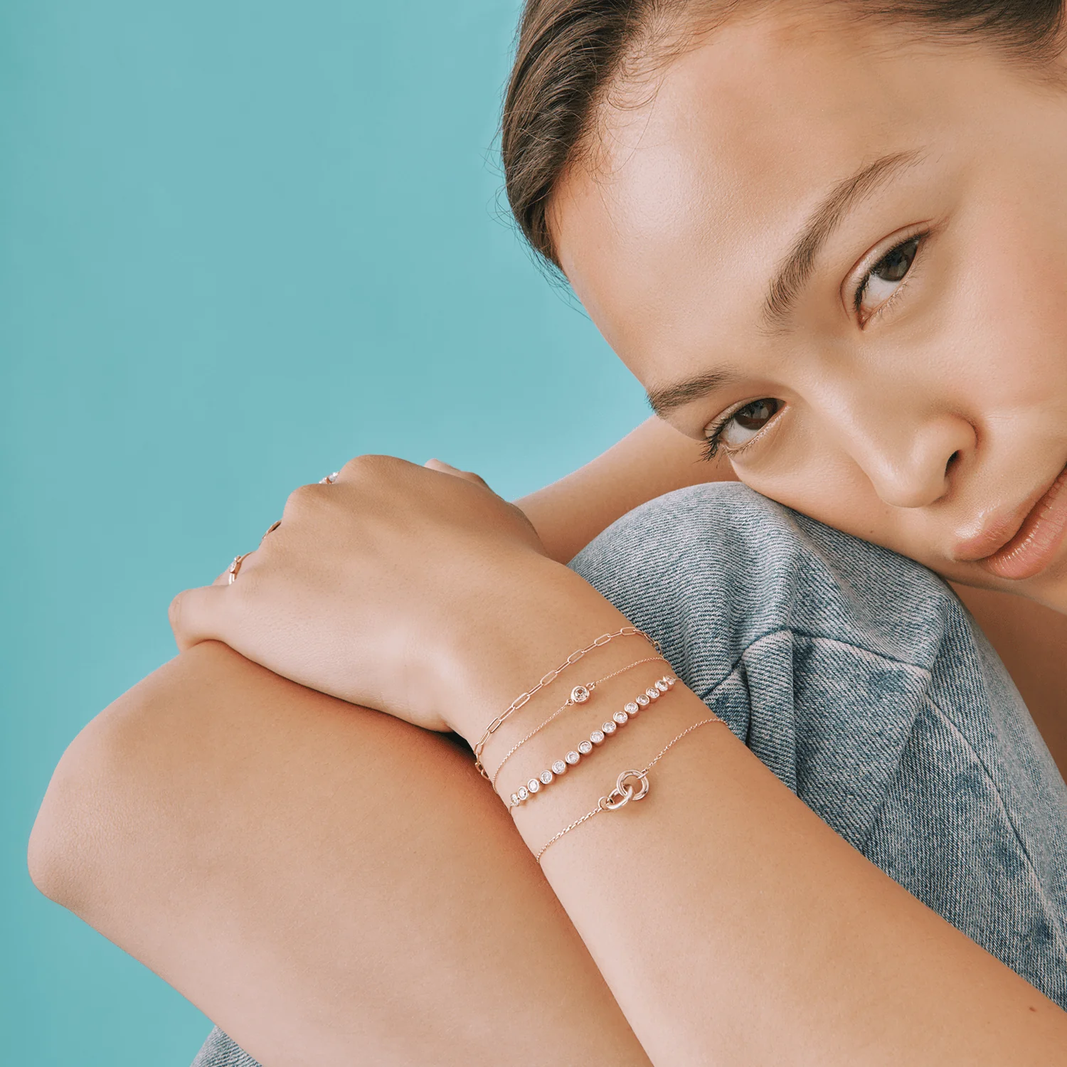 Medium Paperclip Chain Bracelet - Image 11