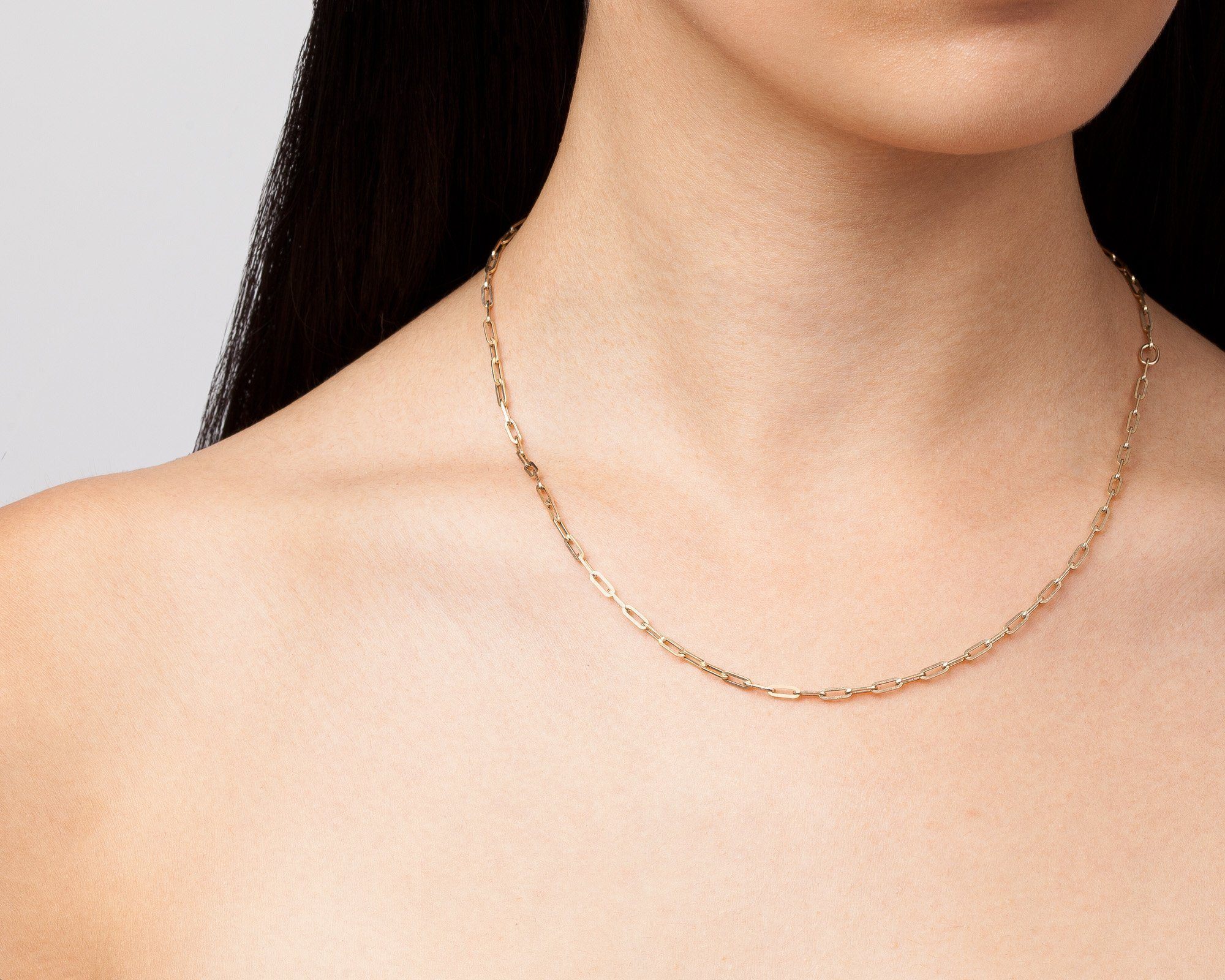 Medium Paperclip Chain Necklace - Image 19