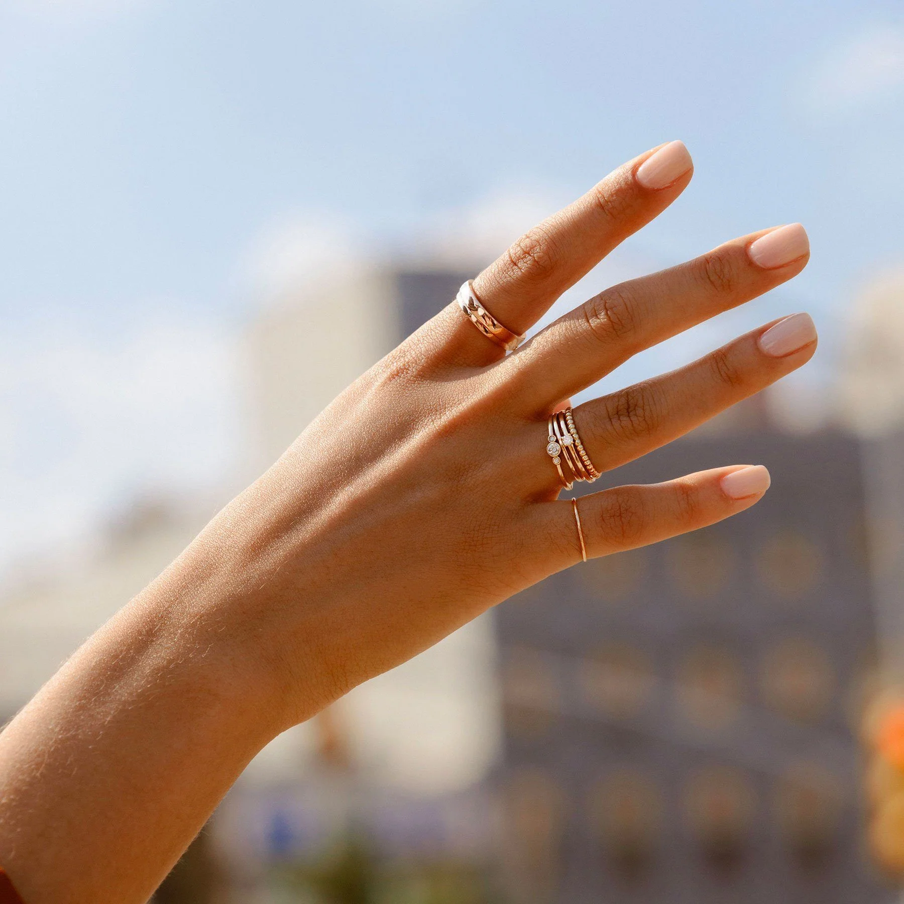 Thin Stackable Ring - Image 17
