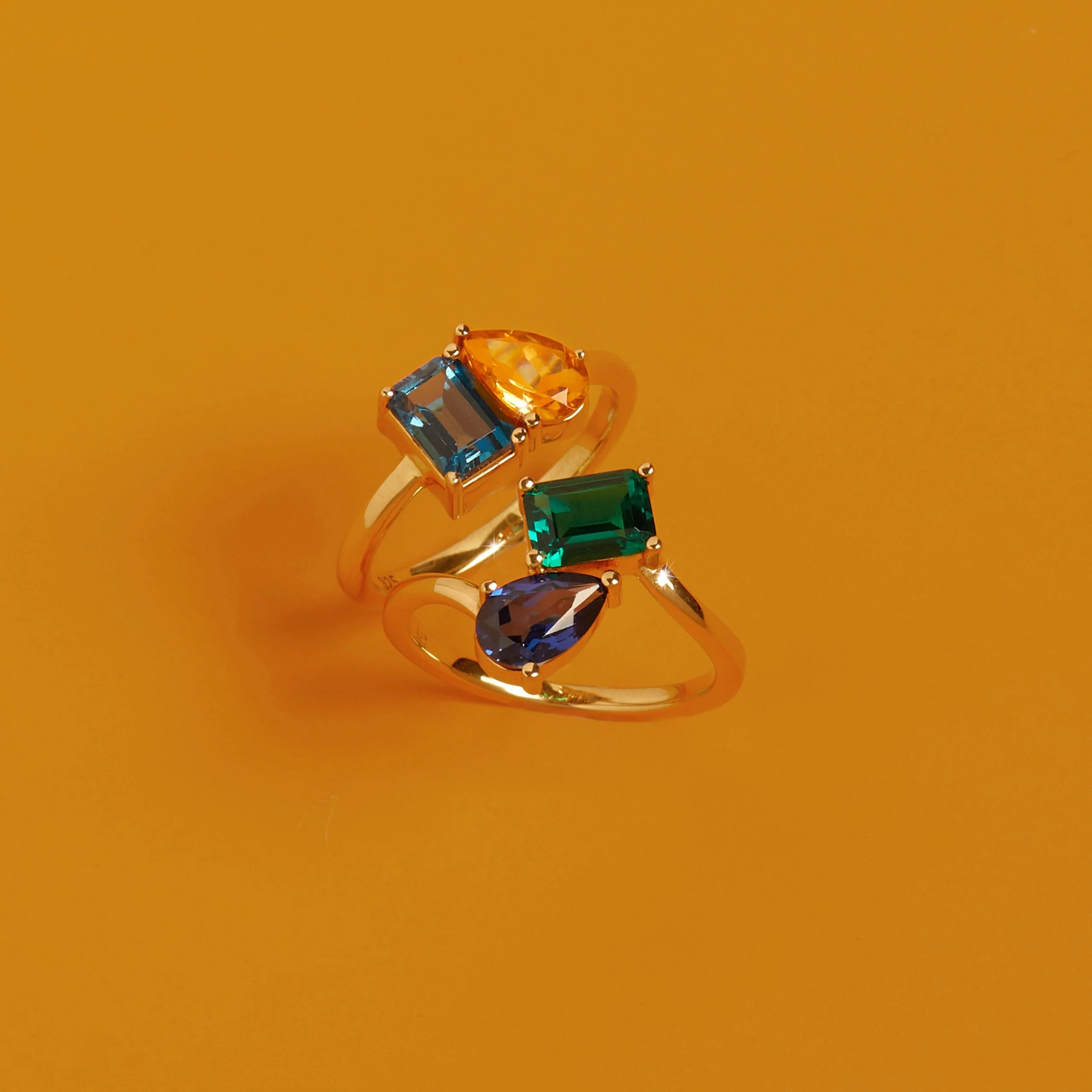 Toi et Moi Gemstone Classic Ring - Image 29