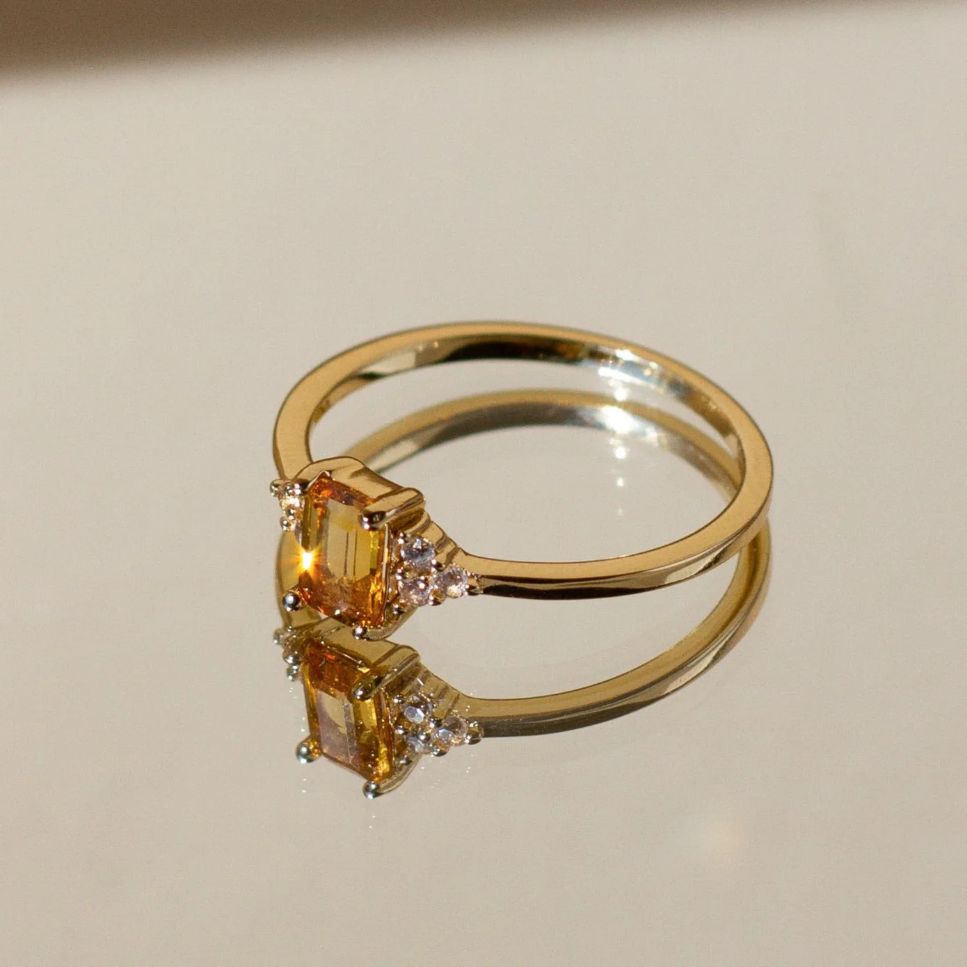 Vintage-Inspired Emerald Cut Ring - Image 52